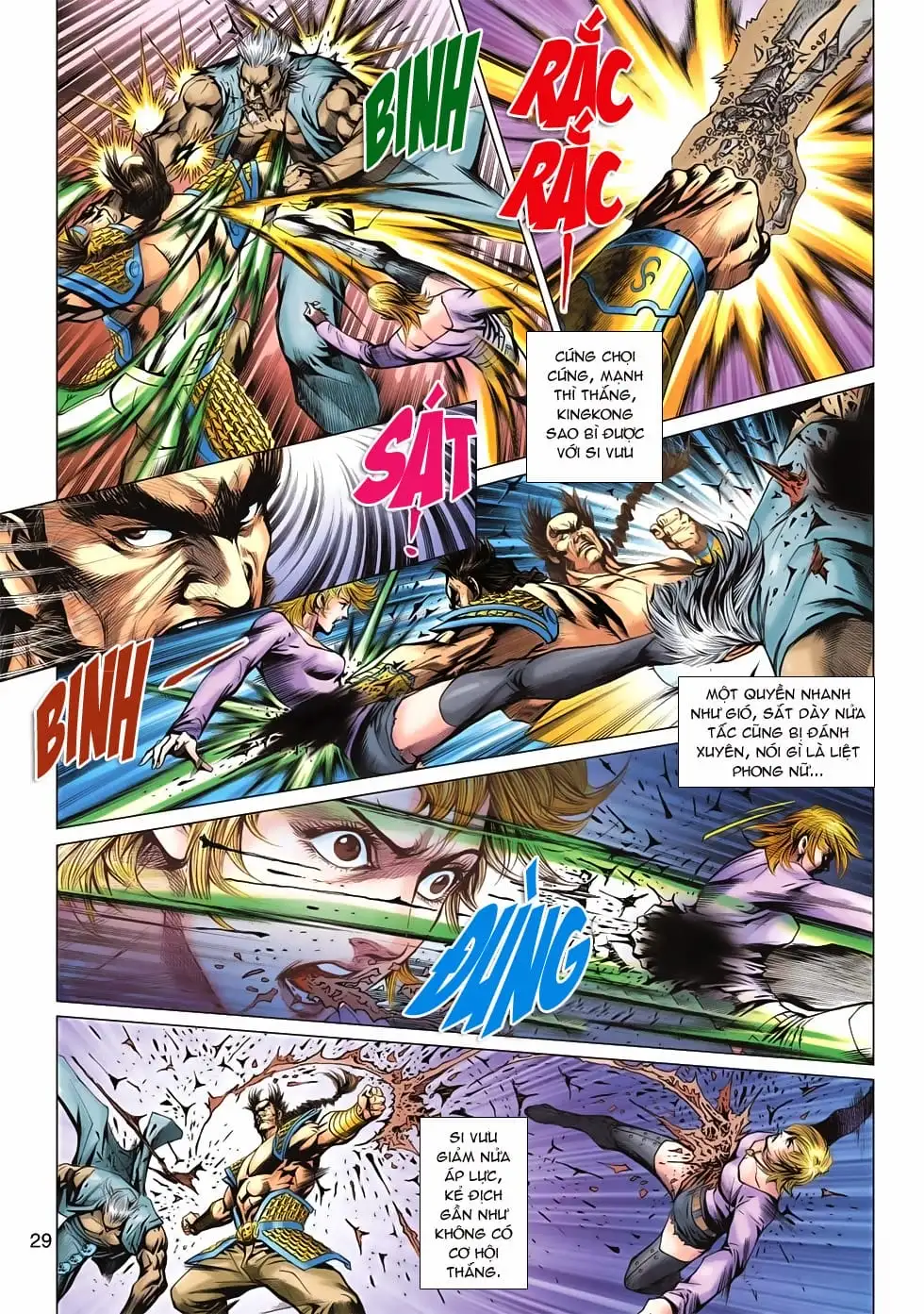 Truyện Tranh Tân Tác Long Hổ Môn trang 4