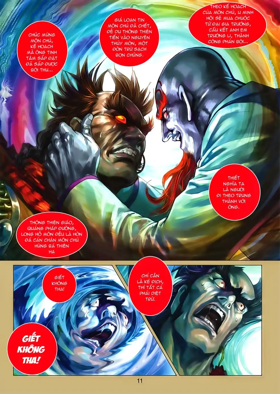 Truyện Tranh Tân Tác Long Hổ Môn trang 4