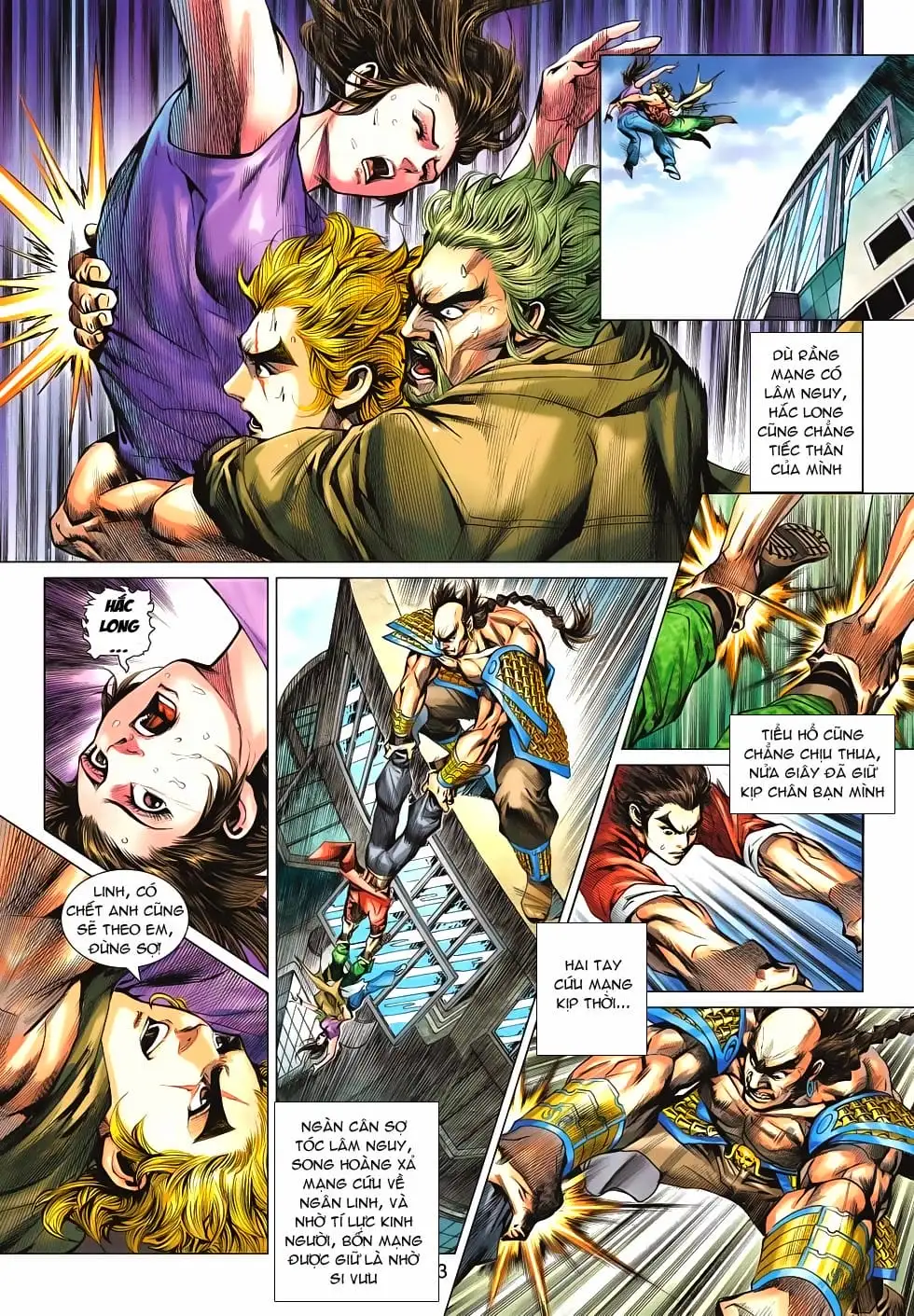 Truyện Tranh Tân Tác Long Hổ Môn trang 4