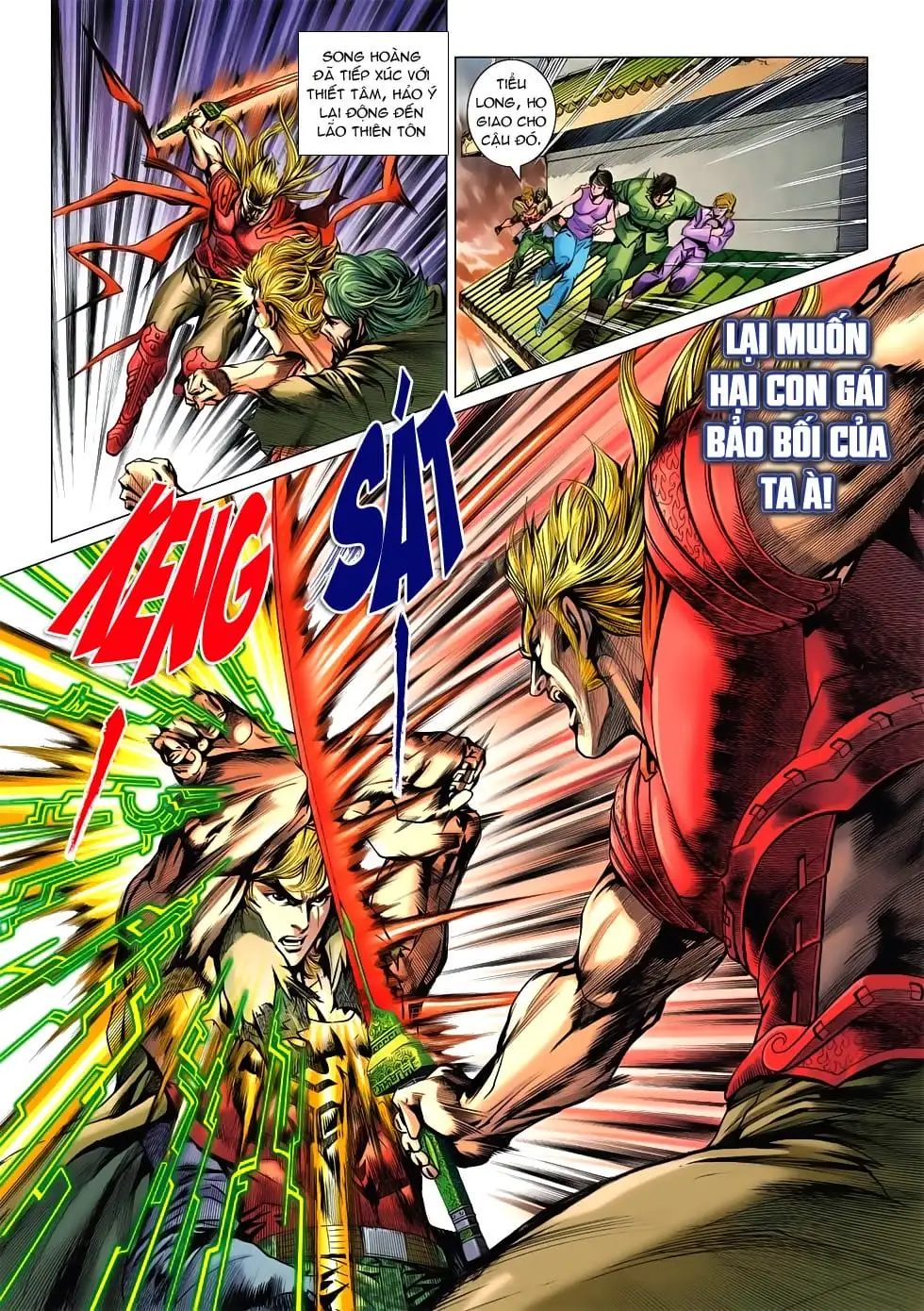 Truyện Tranh Tân Tác Long Hổ Môn trang 4