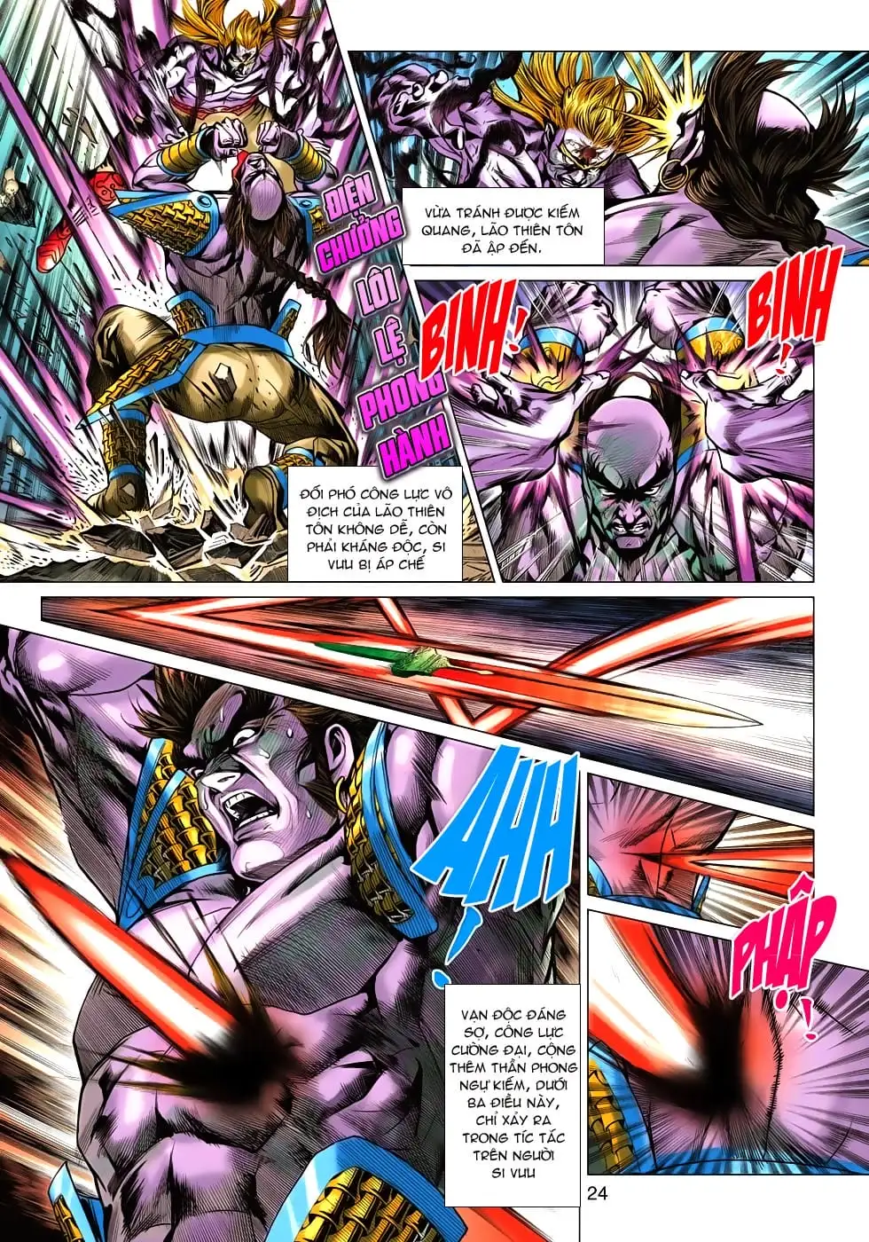 Truyện Tranh Tân Tác Long Hổ Môn trang 4