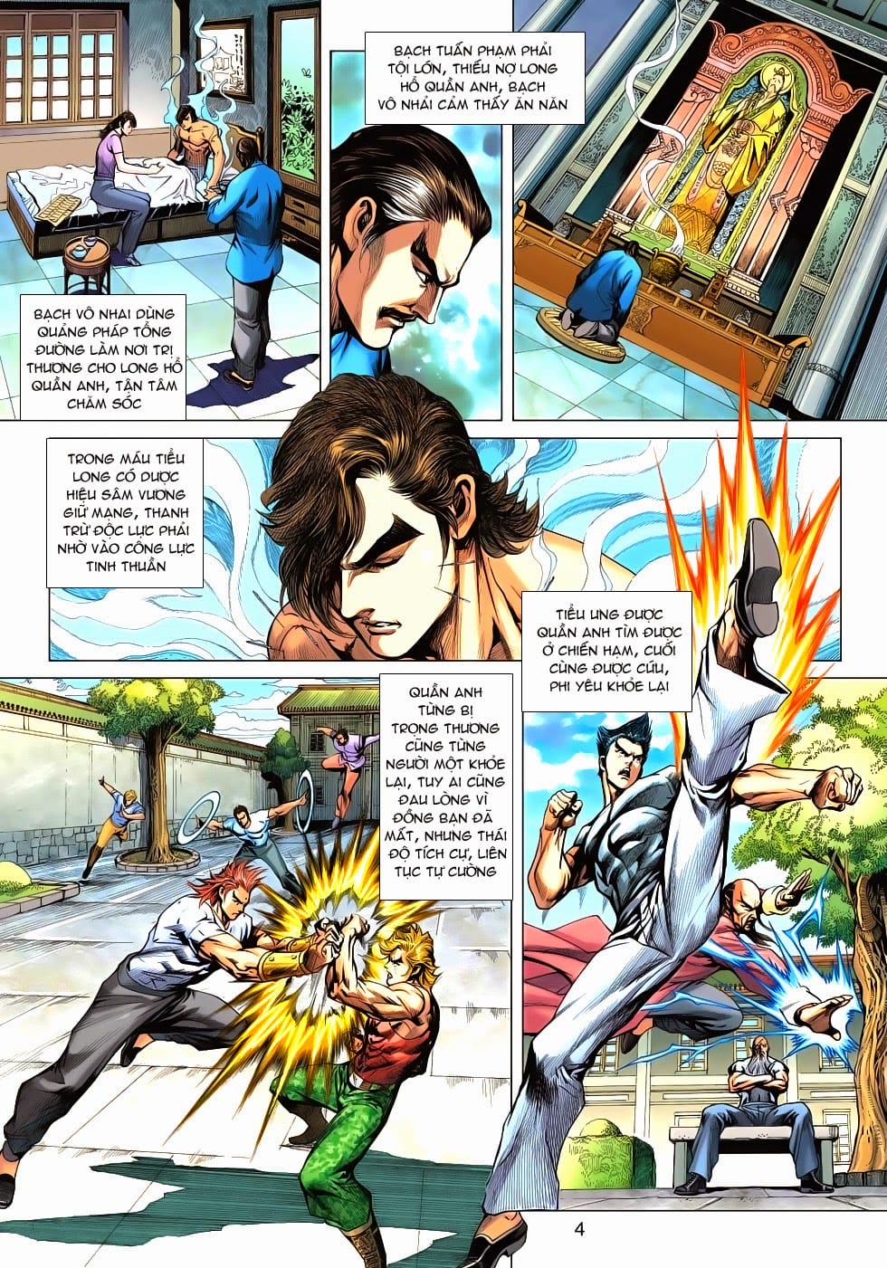 Truyện Tranh Tân Tác Long Hổ Môn trang 4
