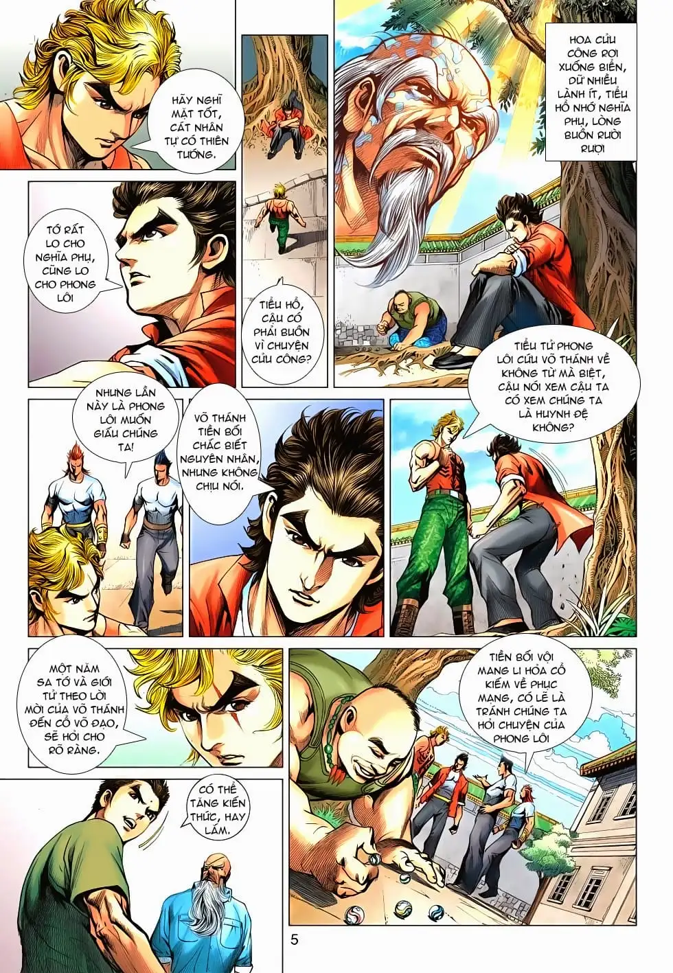 Truyện Tranh Tân Tác Long Hổ Môn trang 4