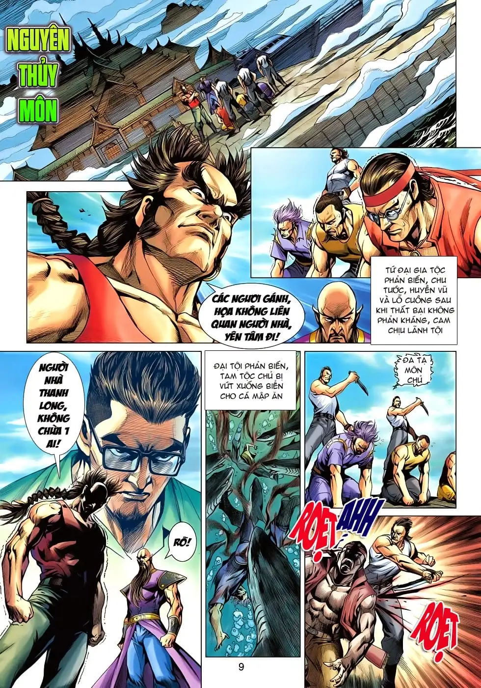 Truyện Tranh Tân Tác Long Hổ Môn trang 4