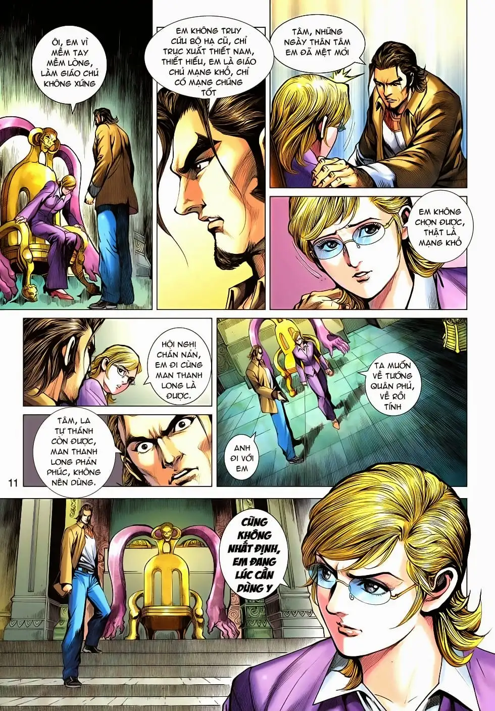 Truyện Tranh Tân Tác Long Hổ Môn trang 4