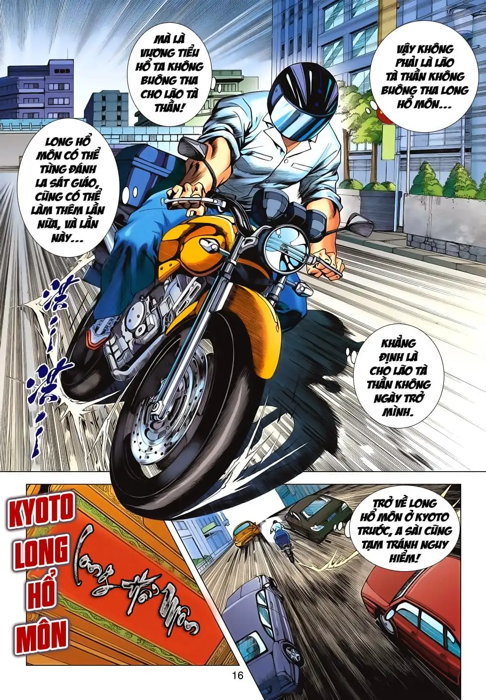 Truyện Tranh Tân Tác Long Hổ Môn trang 4