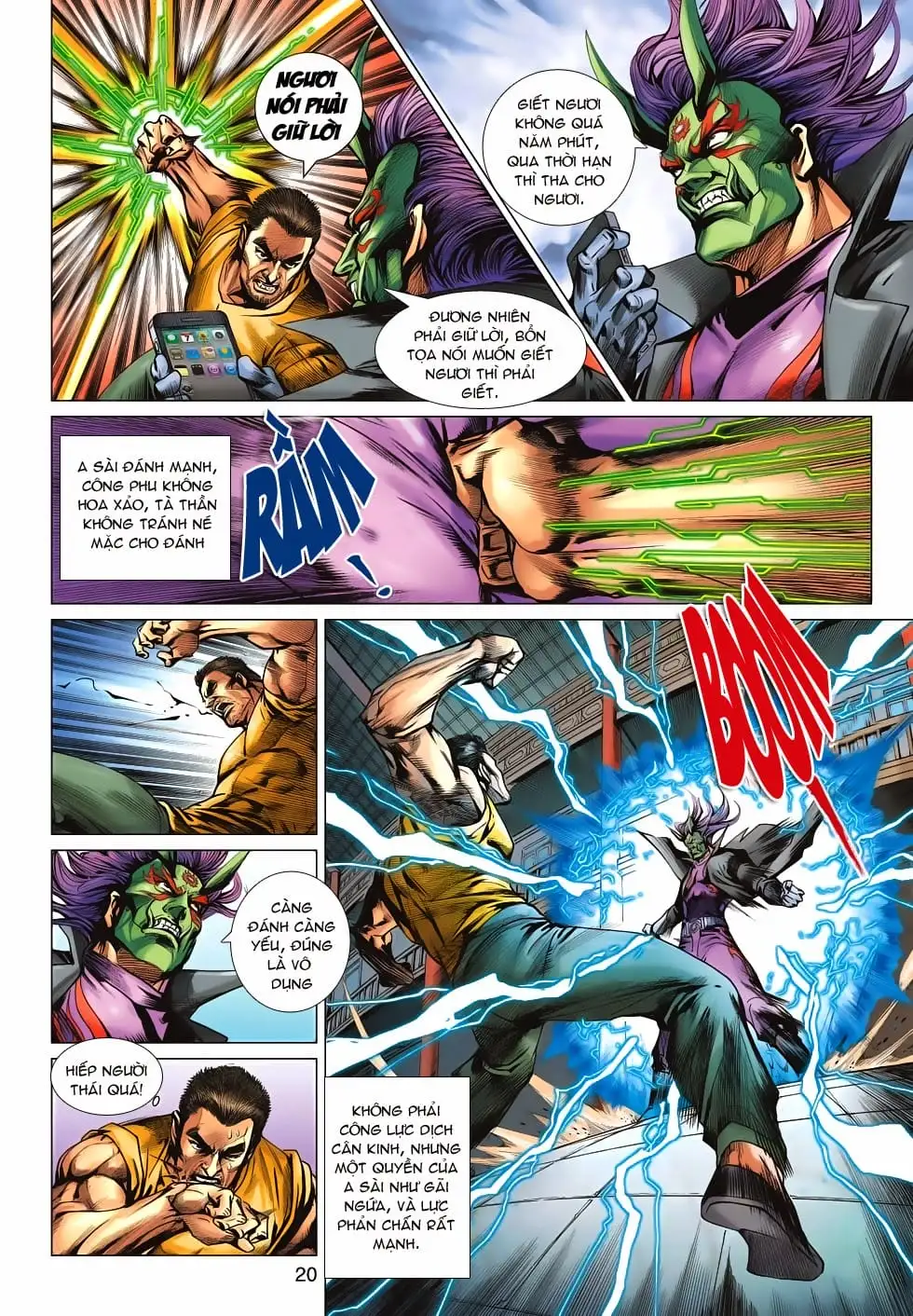 Truyện Tranh Tân Tác Long Hổ Môn trang 4