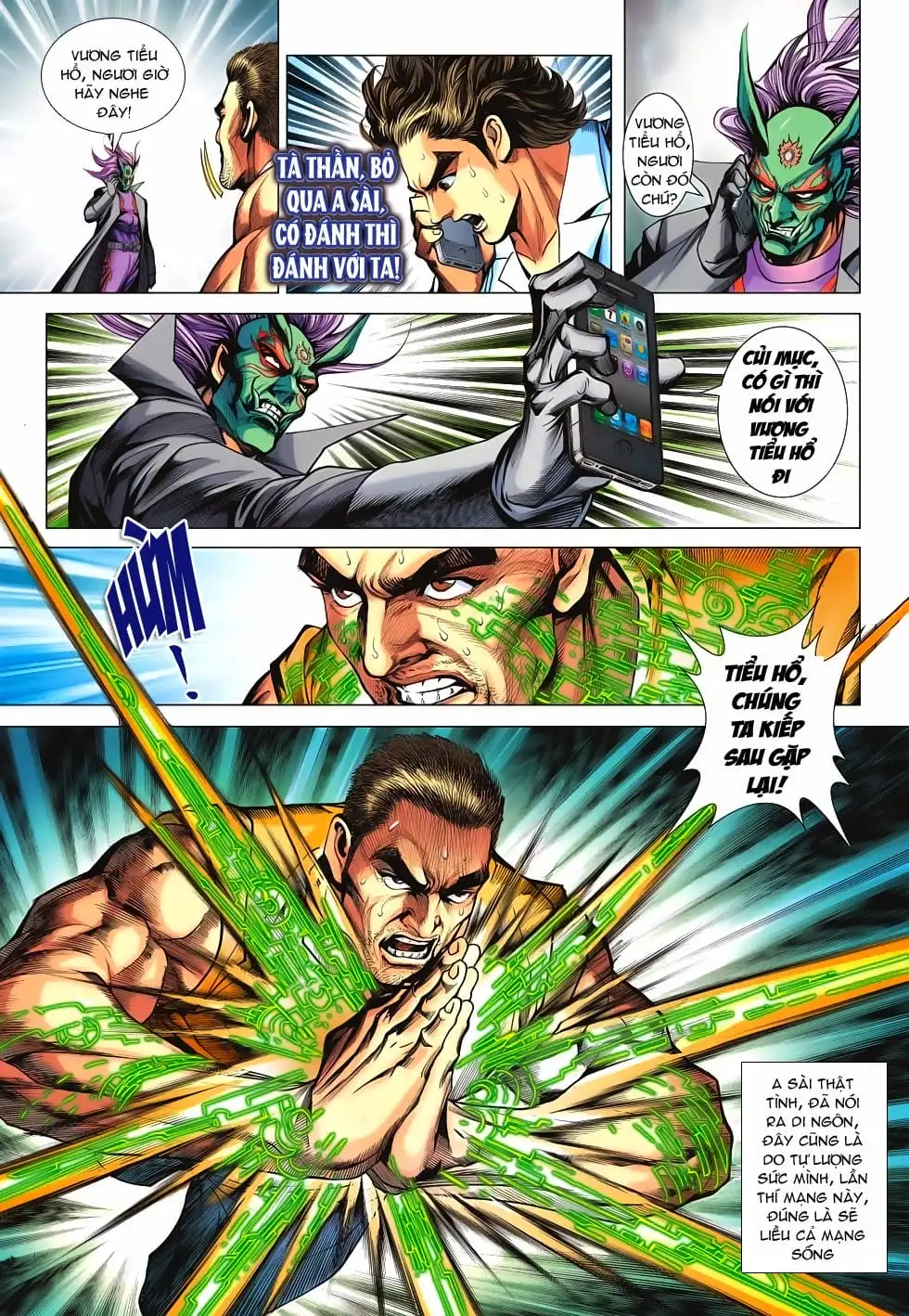 Truyện Tranh Tân Tác Long Hổ Môn trang 4