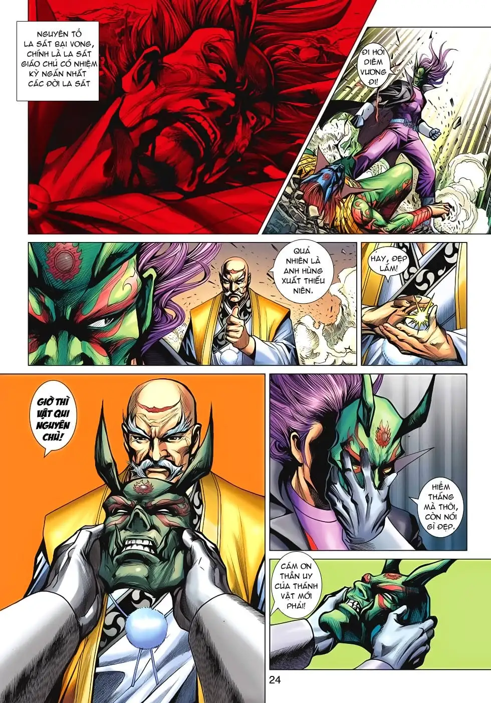 Truyện Tranh Tân Tác Long Hổ Môn trang 4