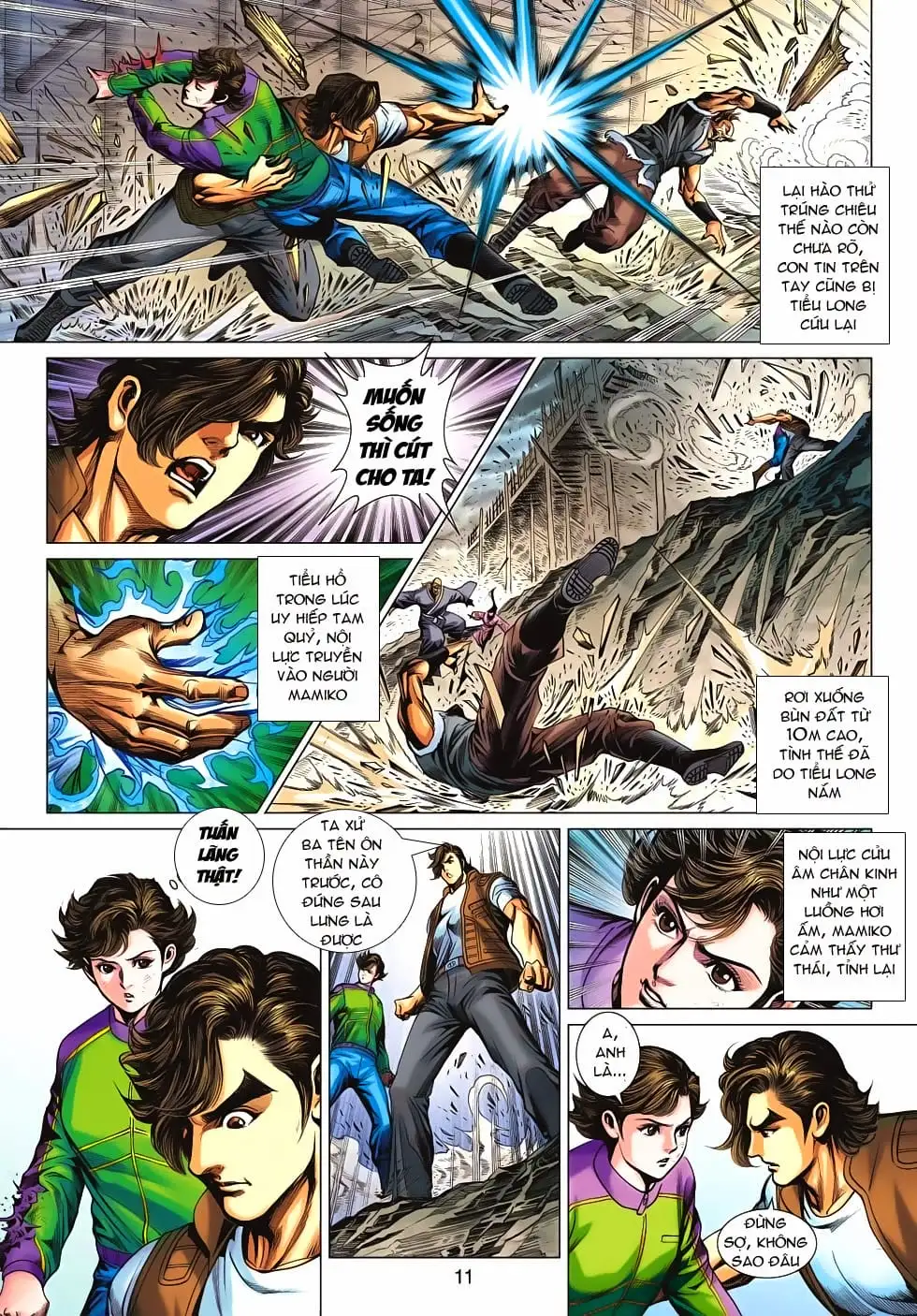 Truyện Tranh Tân Tác Long Hổ Môn trang 4