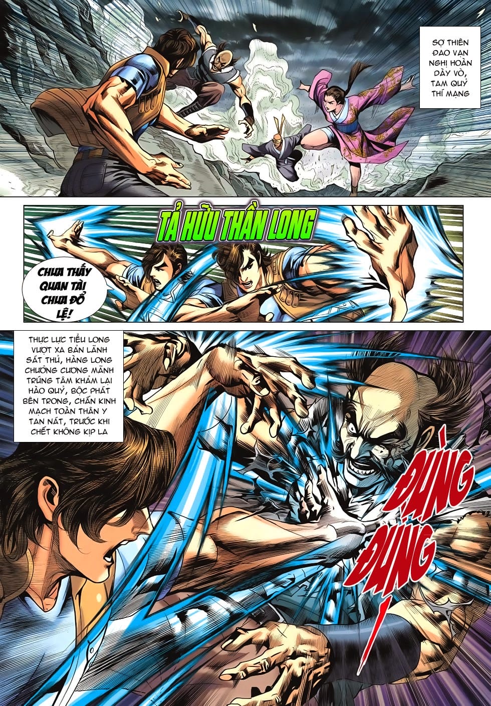 Truyện Tranh Tân Tác Long Hổ Môn trang 4