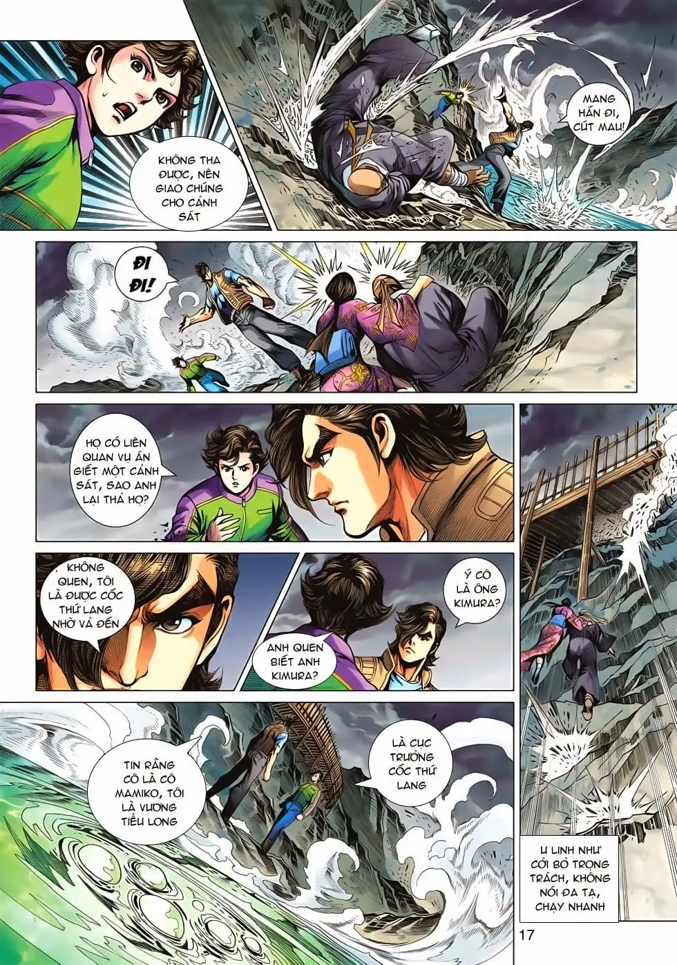 Truyện Tranh Tân Tác Long Hổ Môn trang 4