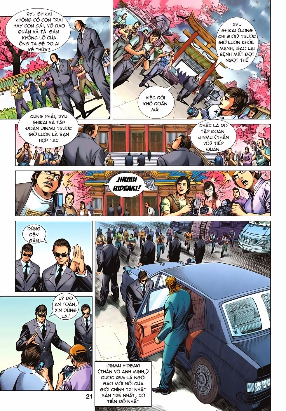 Truyện Tranh Tân Tác Long Hổ Môn trang 4