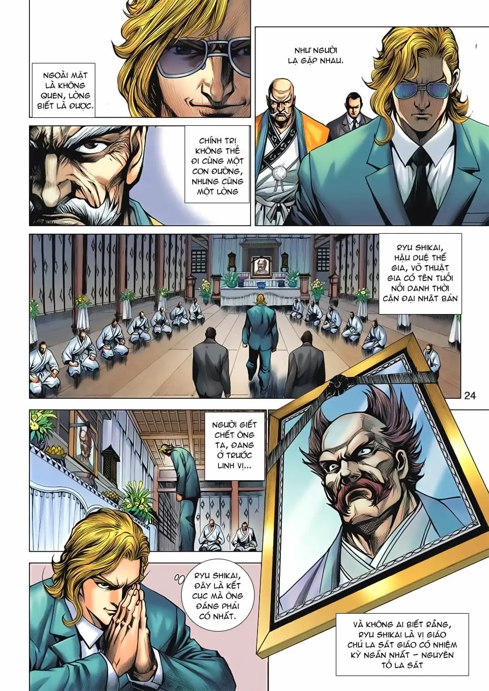 Truyện Tranh Tân Tác Long Hổ Môn trang 4