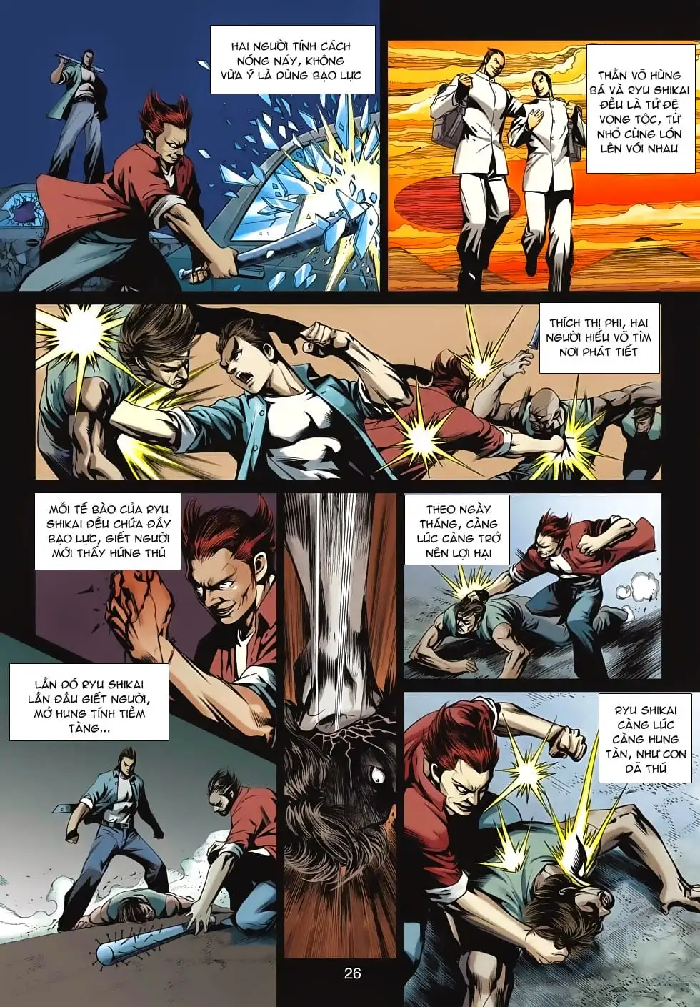 Truyện Tranh Tân Tác Long Hổ Môn trang 4