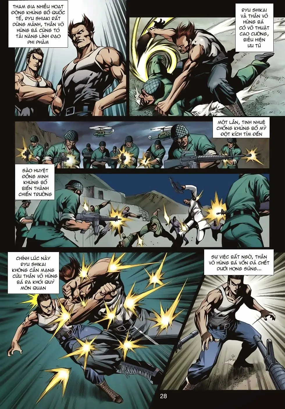 Truyện Tranh Tân Tác Long Hổ Môn trang 4