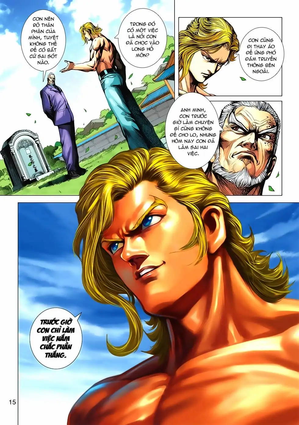 Truyện Tranh Tân Tác Long Hổ Môn trang 4