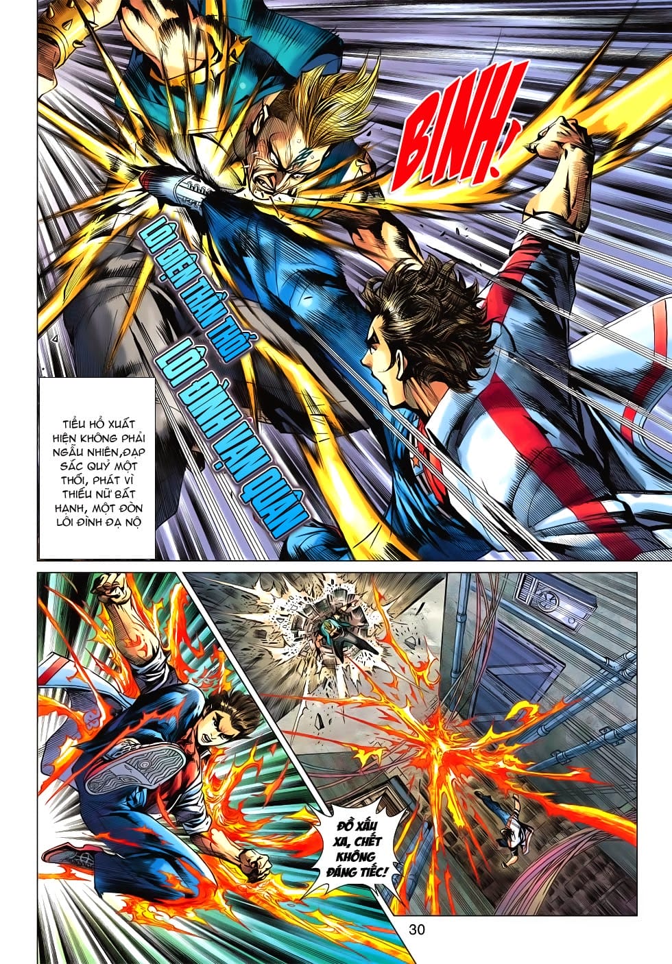 Truyện Tranh Tân Tác Long Hổ Môn trang 4