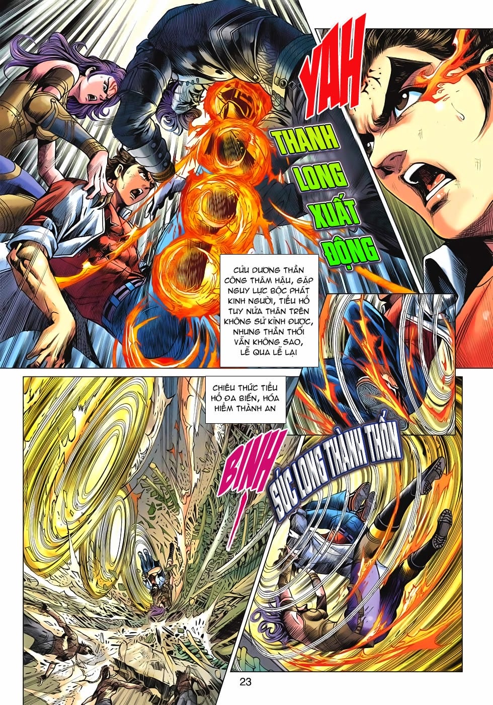 Truyện Tranh Tân Tác Long Hổ Môn trang 4