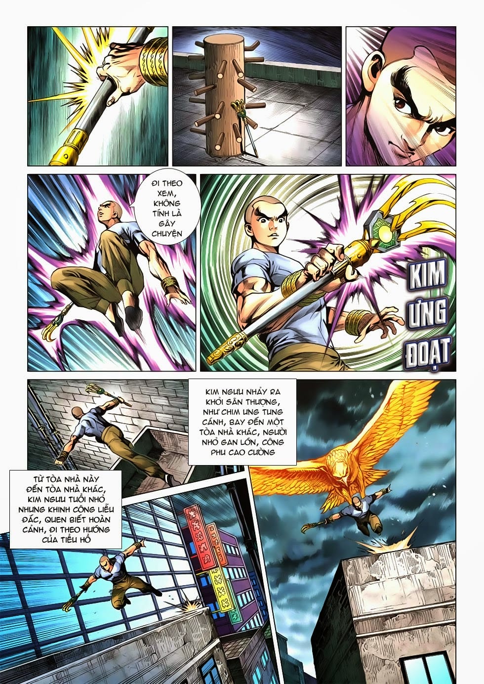 Truyện Tranh Tân Tác Long Hổ Môn trang 4