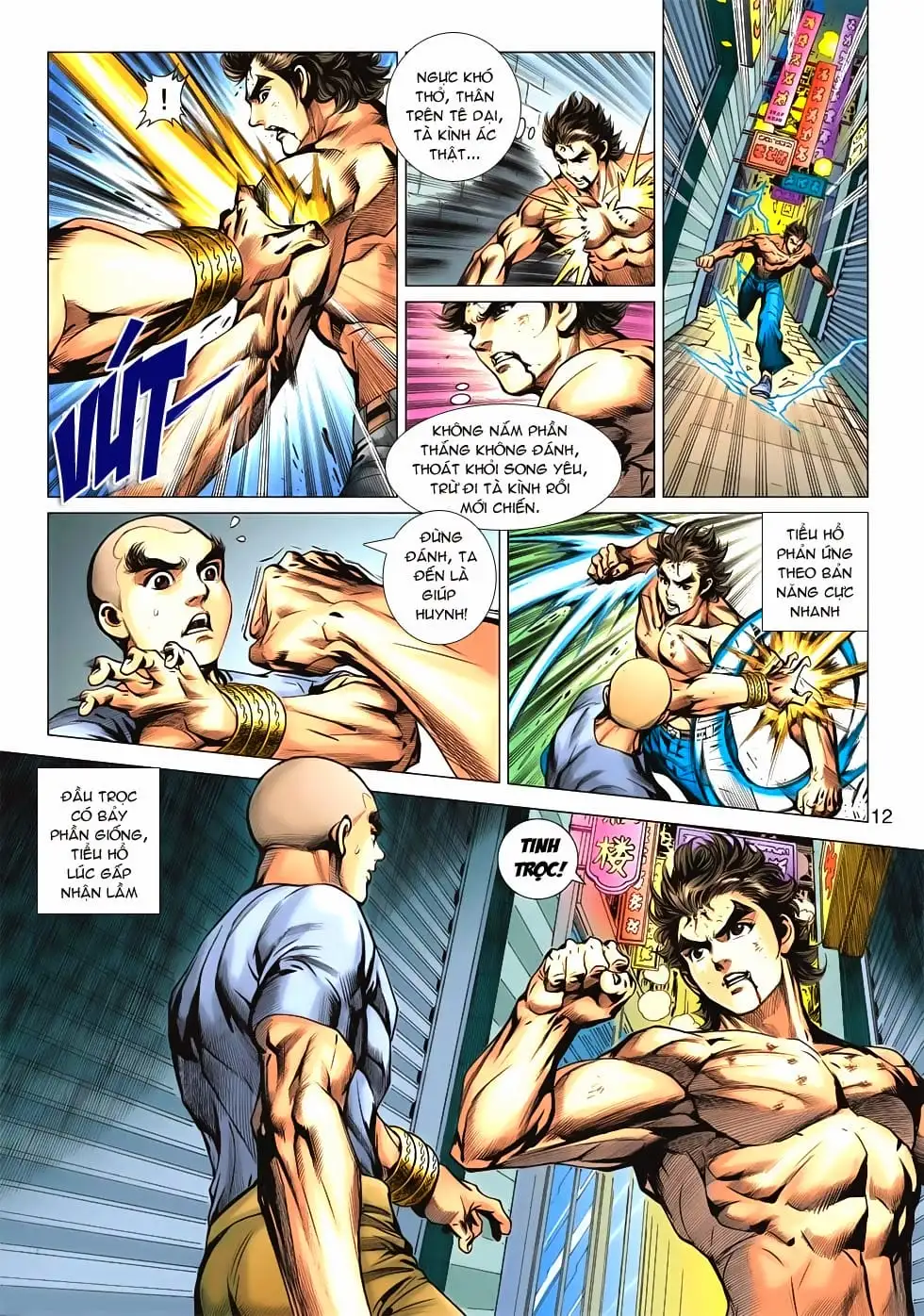 Truyện Tranh Tân Tác Long Hổ Môn trang 4