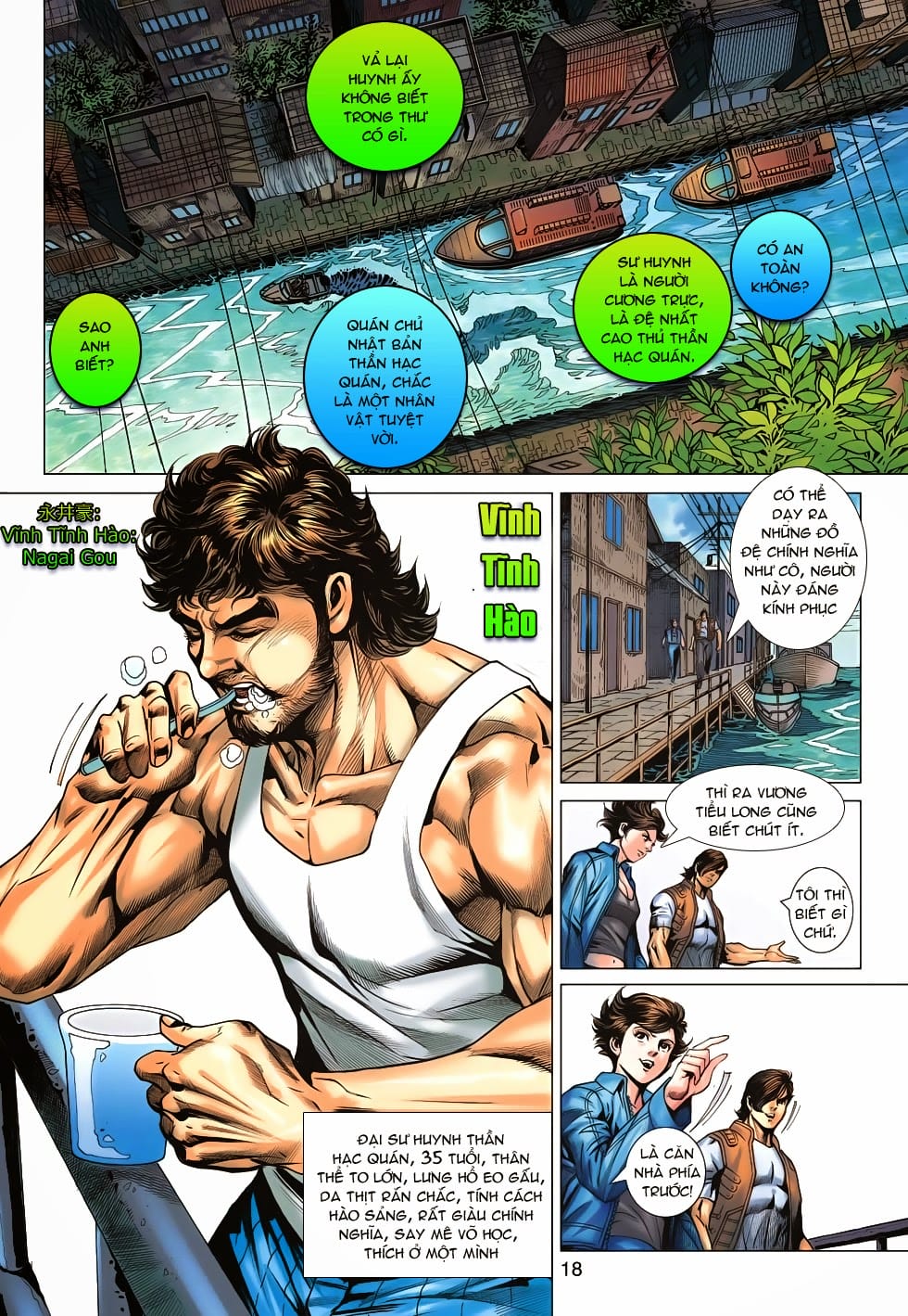 Truyện Tranh Tân Tác Long Hổ Môn trang 4
