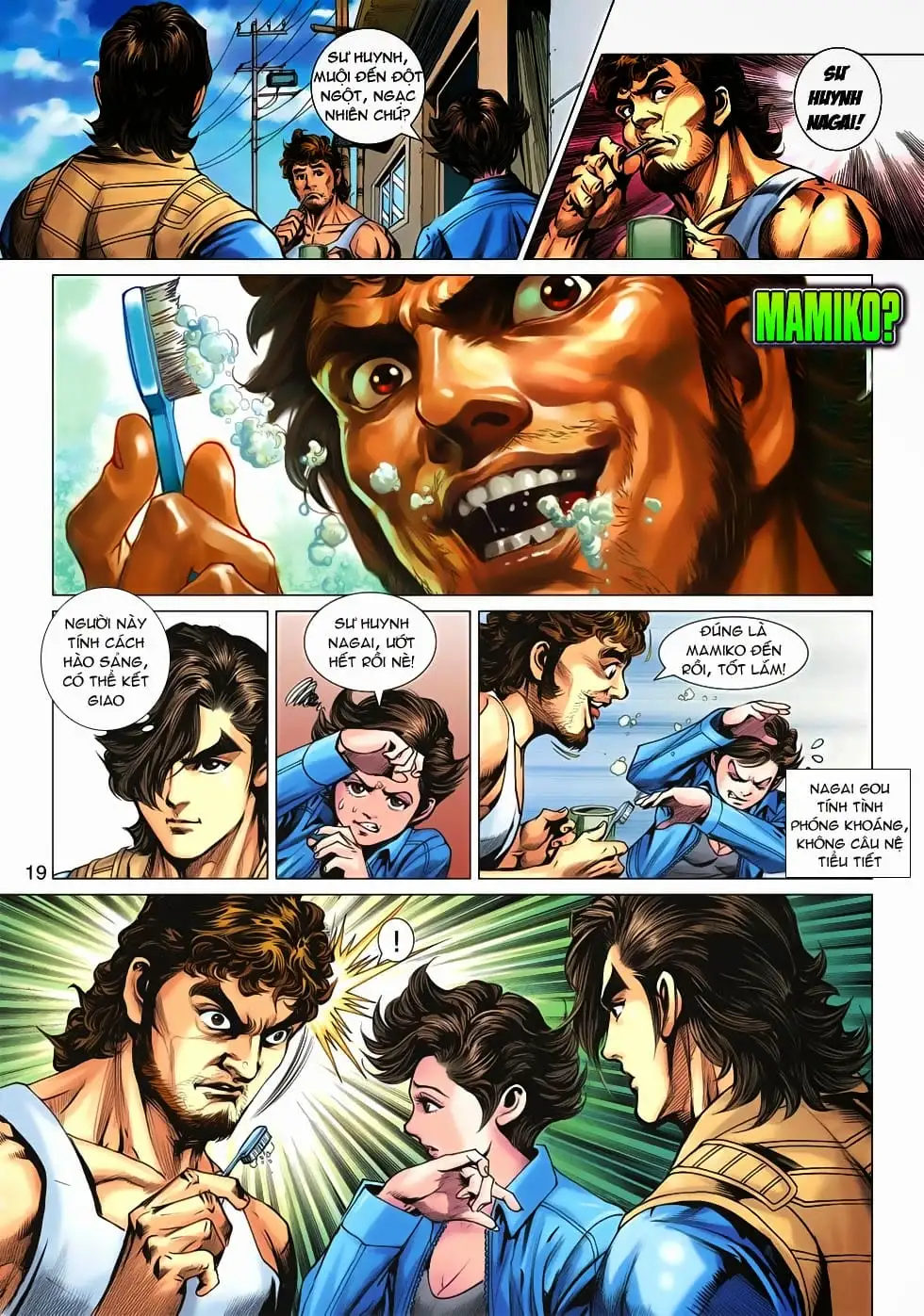 Truyện Tranh Tân Tác Long Hổ Môn trang 4