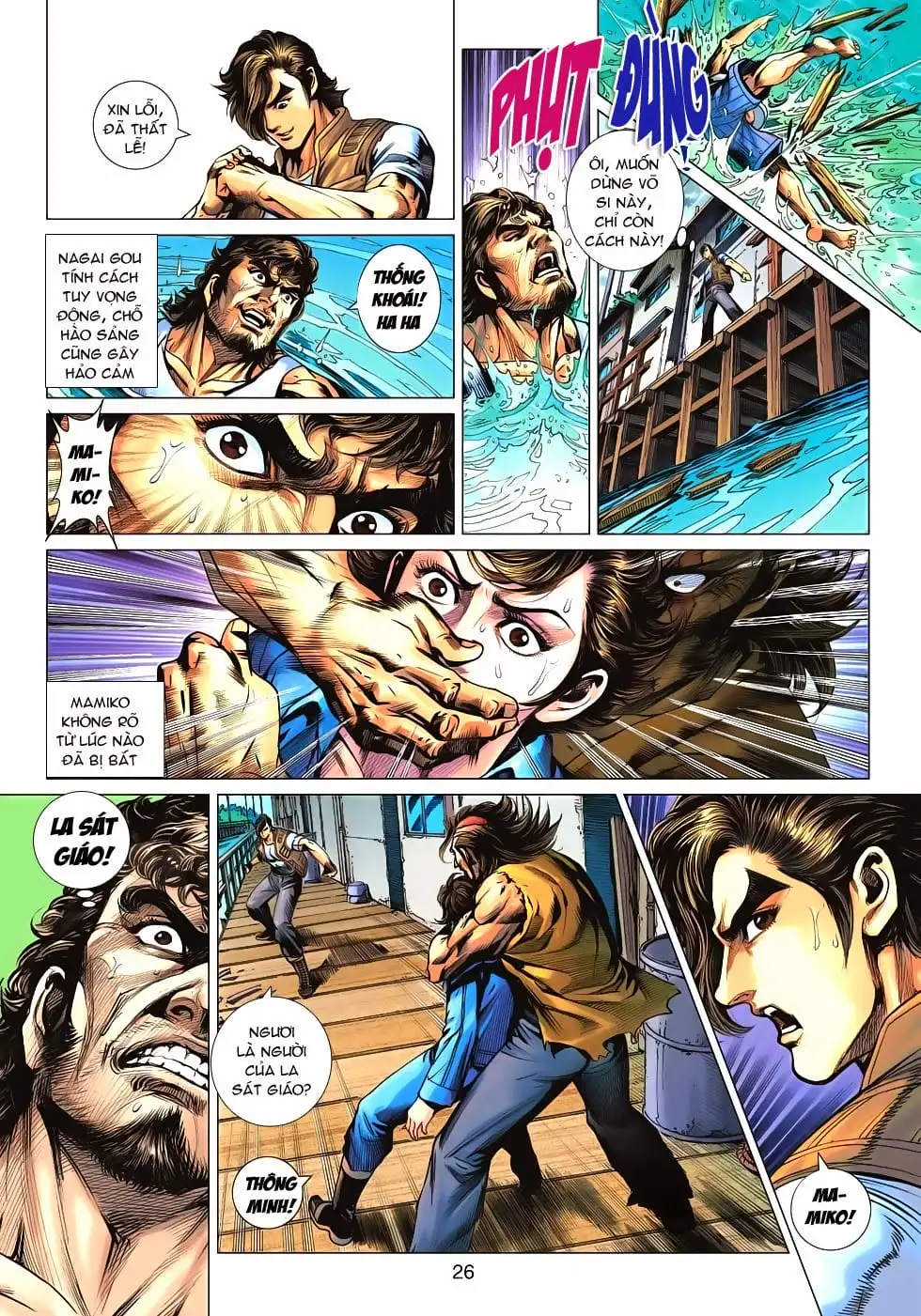 Truyện Tranh Tân Tác Long Hổ Môn trang 4