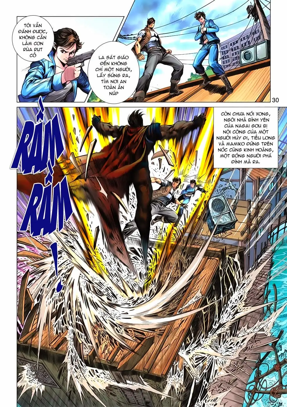 Truyện Tranh Tân Tác Long Hổ Môn trang 4