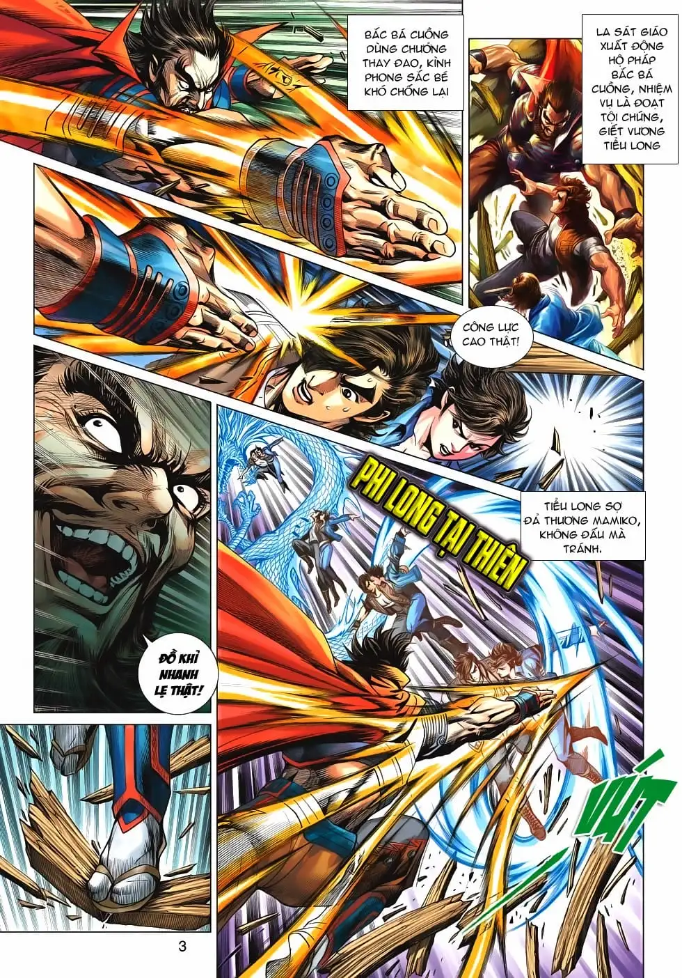 Truyện Tranh Tân Tác Long Hổ Môn trang 4