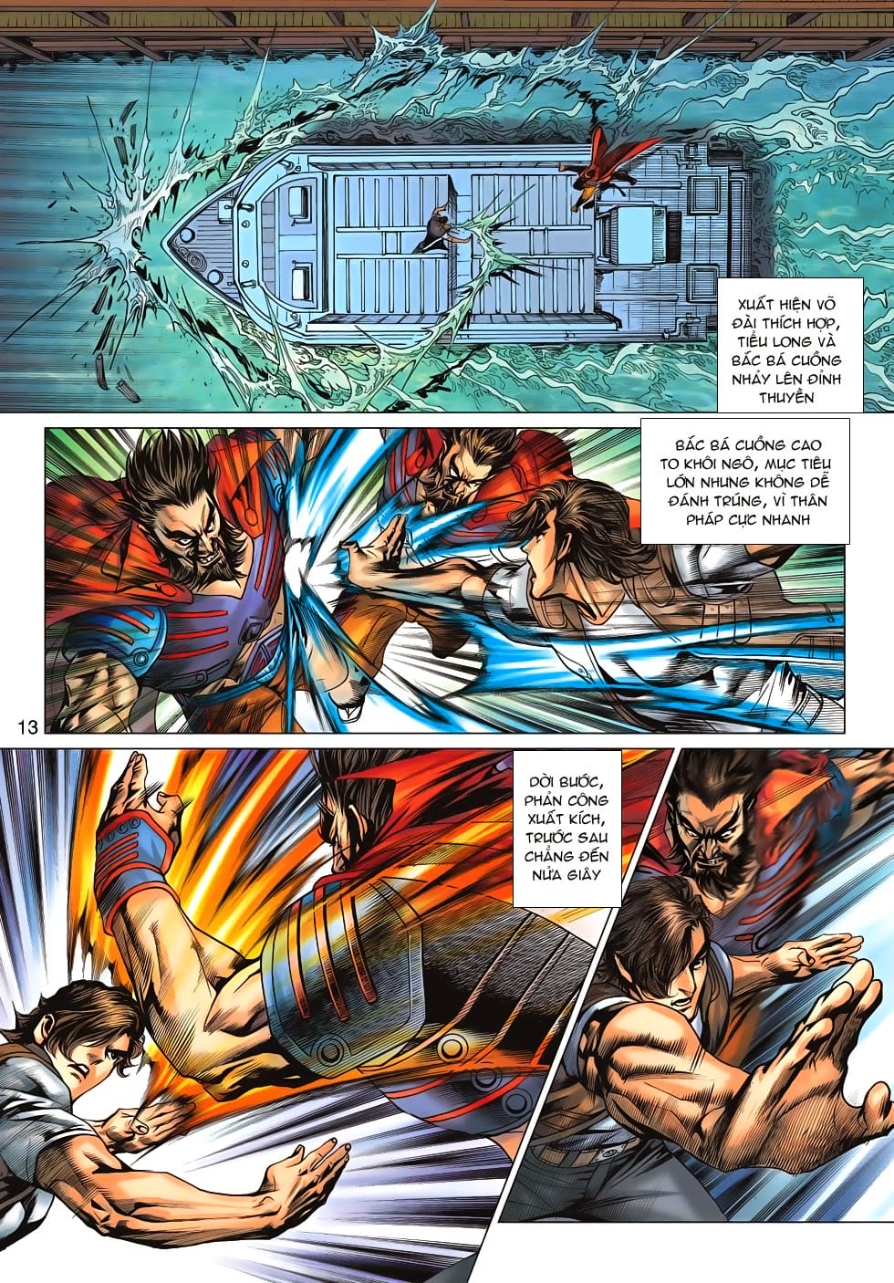 Truyện Tranh Tân Tác Long Hổ Môn trang 4