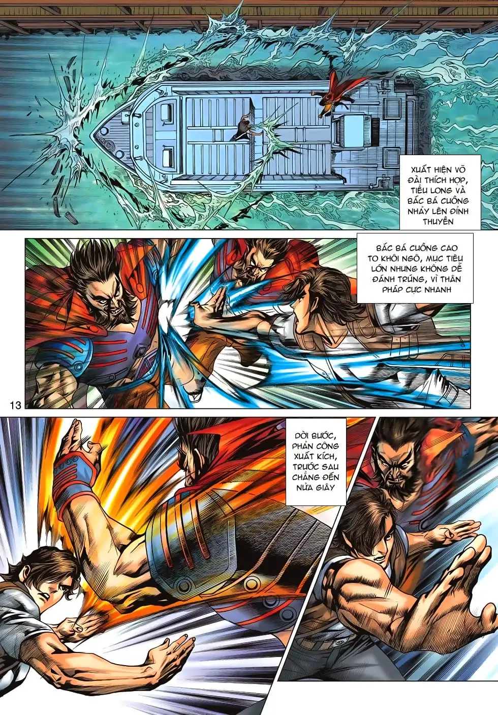 Truyện Tranh Tân Tác Long Hổ Môn trang 4