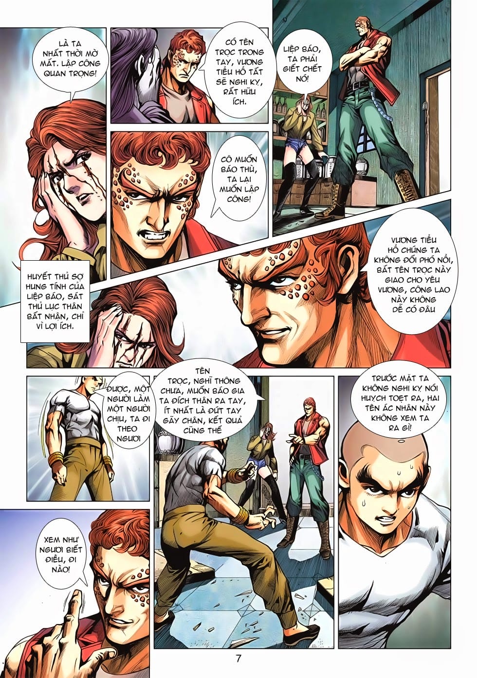 Truyện Tranh Tân Tác Long Hổ Môn trang 4