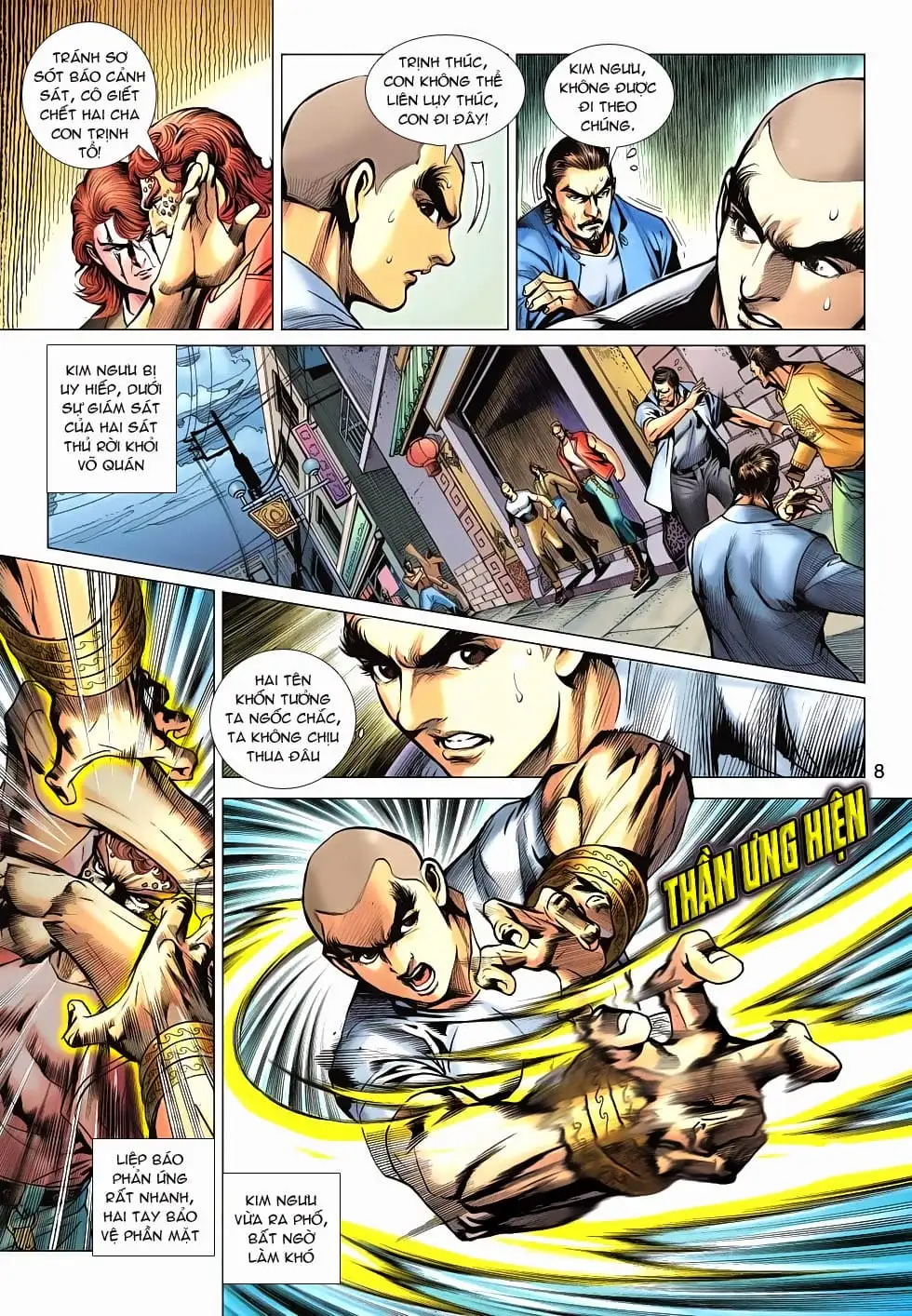 Truyện Tranh Tân Tác Long Hổ Môn trang 4