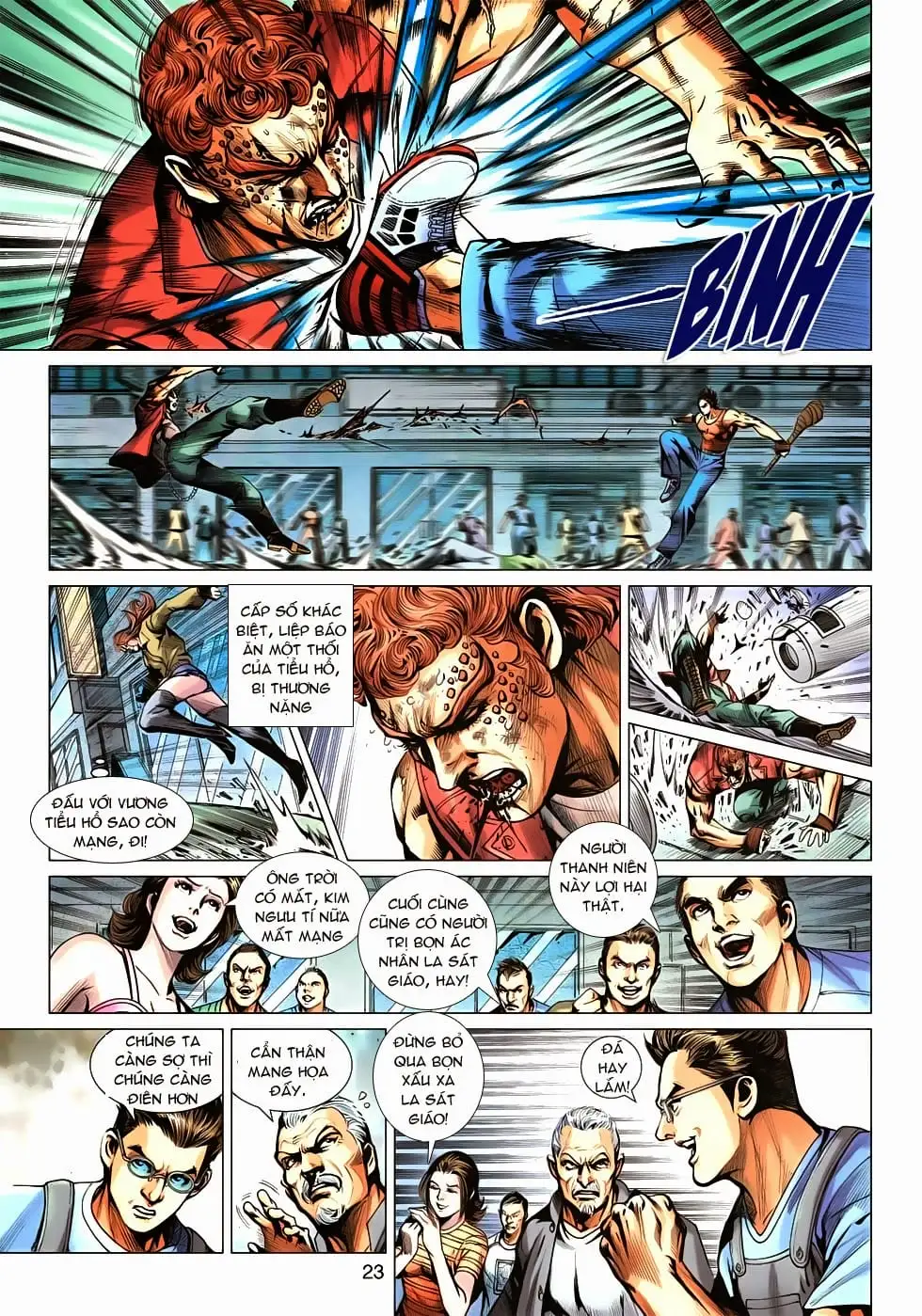 Truyện Tranh Tân Tác Long Hổ Môn trang 4