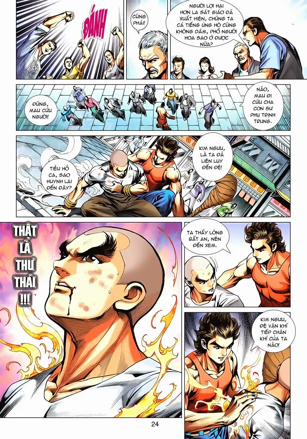 Truyện Tranh Tân Tác Long Hổ Môn trang 4