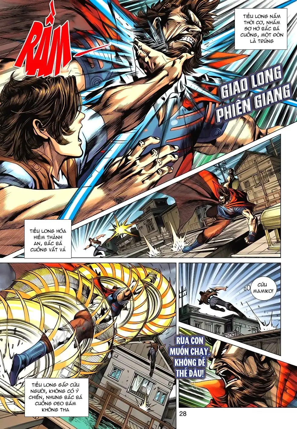 Truyện Tranh Tân Tác Long Hổ Môn trang 4