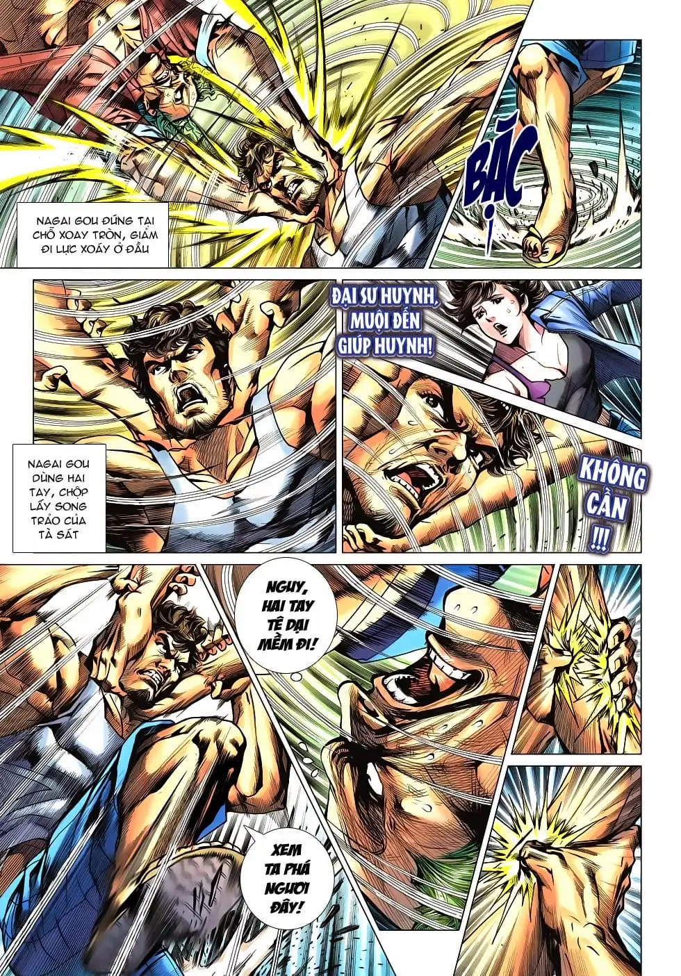 Truyện Tranh Tân Tác Long Hổ Môn trang 4