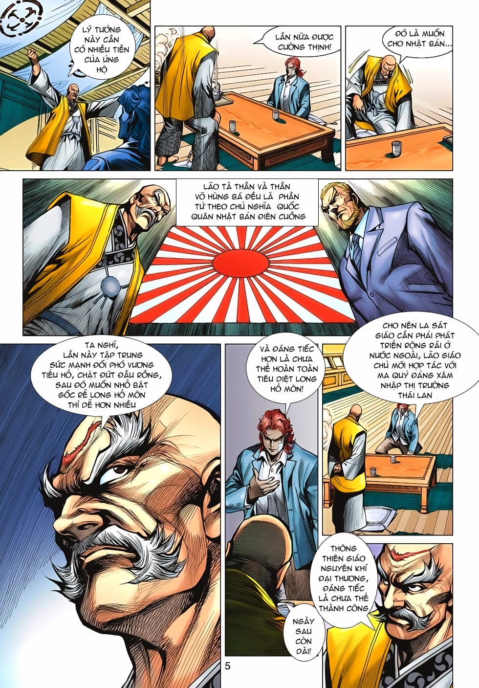 Truyện Tranh Tân Tác Long Hổ Môn trang 4