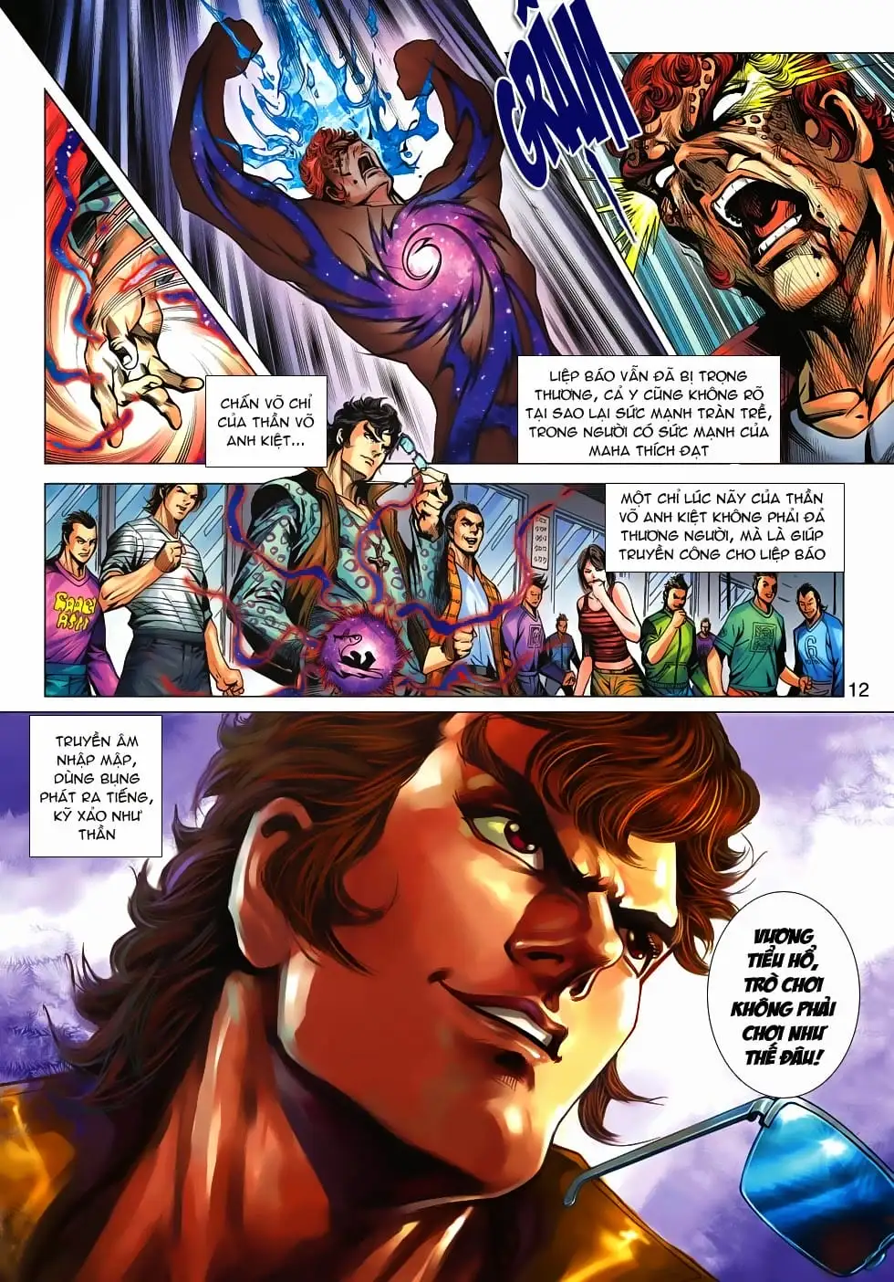 Truyện Tranh Tân Tác Long Hổ Môn trang 4