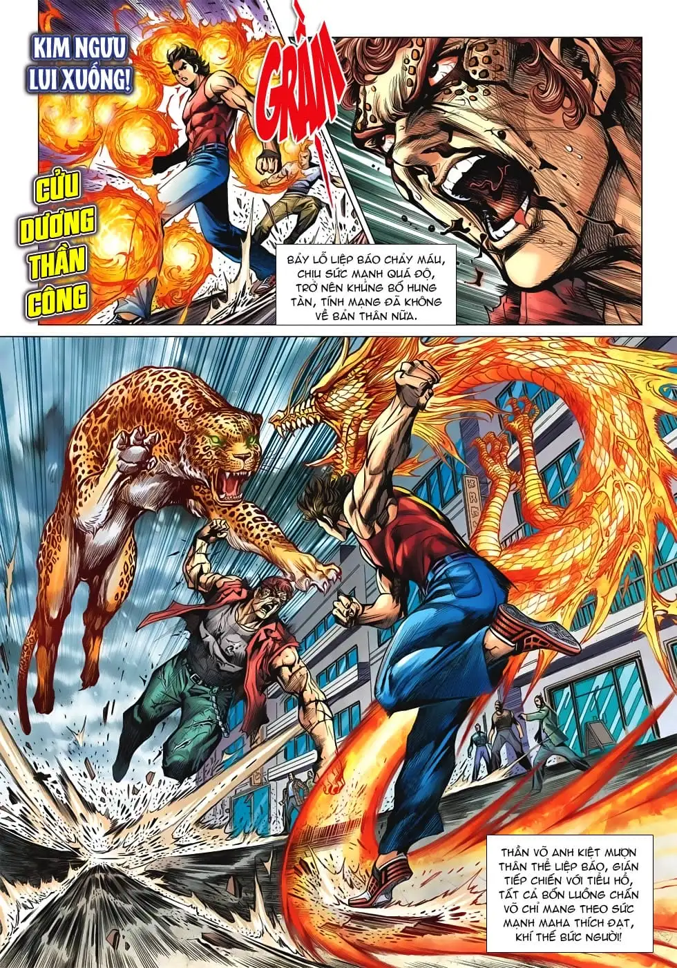Truyện Tranh Tân Tác Long Hổ Môn trang 4