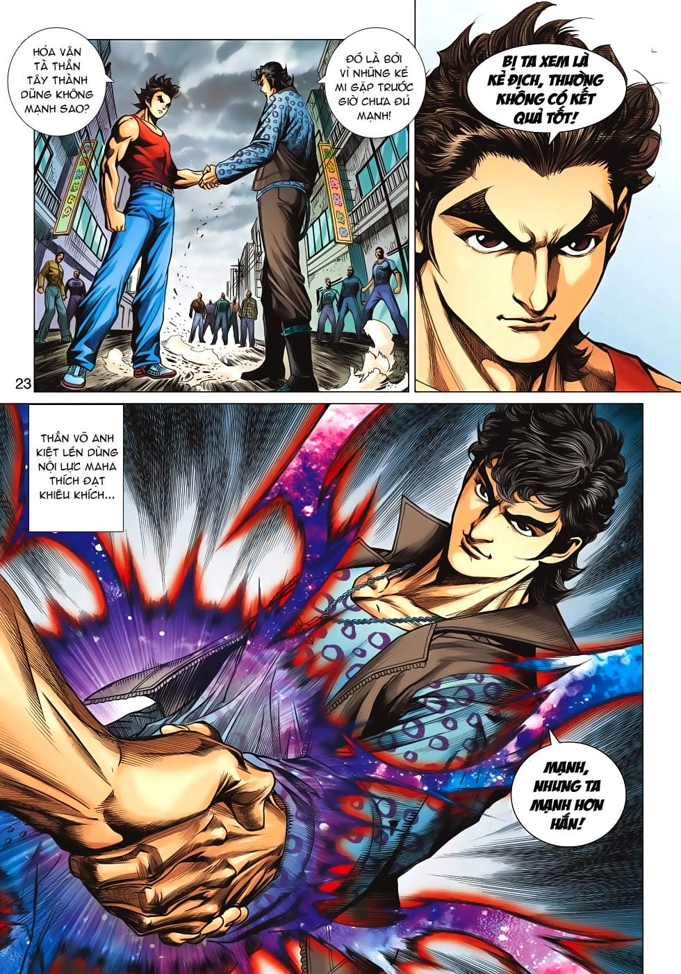 Truyện Tranh Tân Tác Long Hổ Môn trang 4