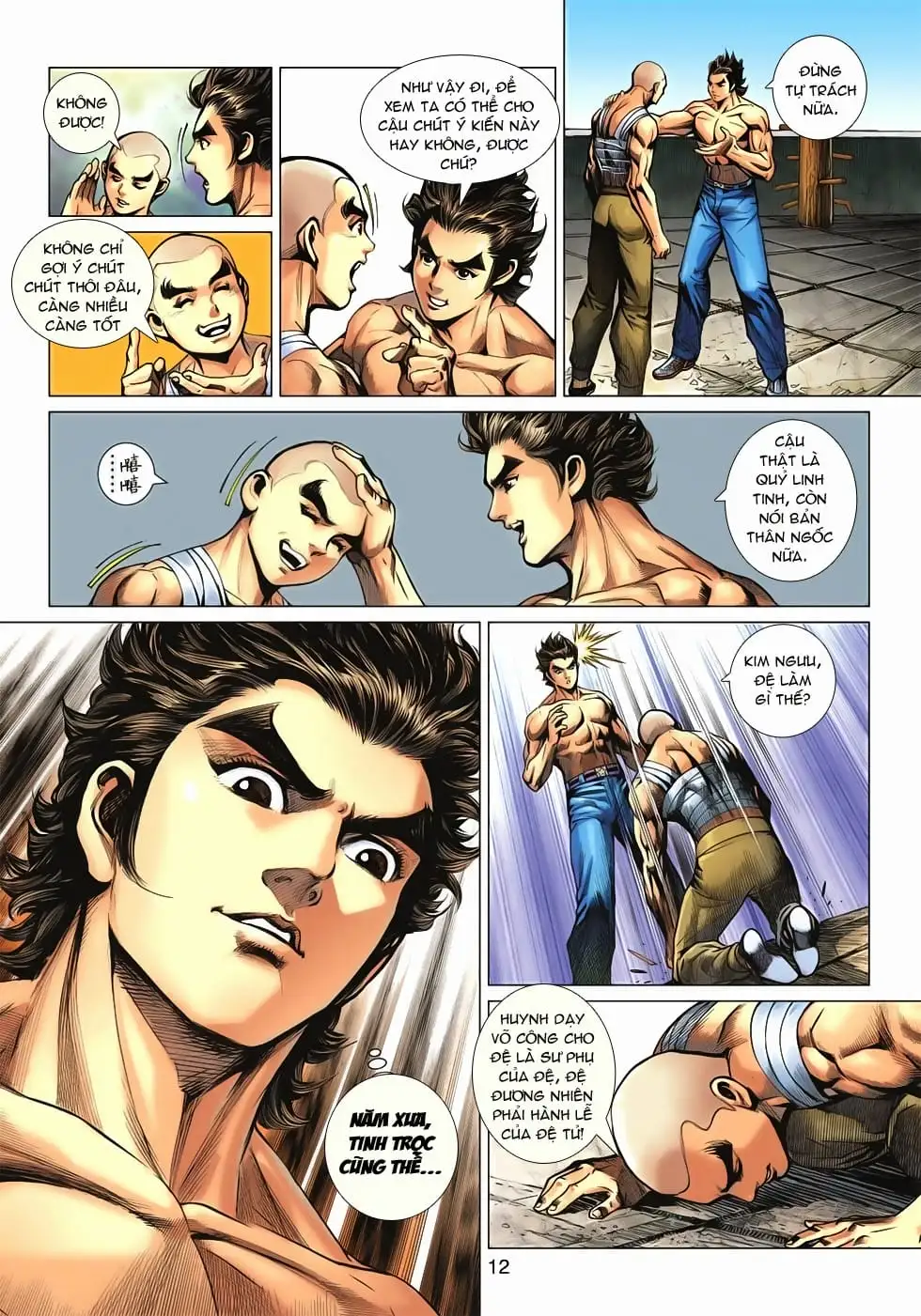 Truyện Tranh Tân Tác Long Hổ Môn trang 4