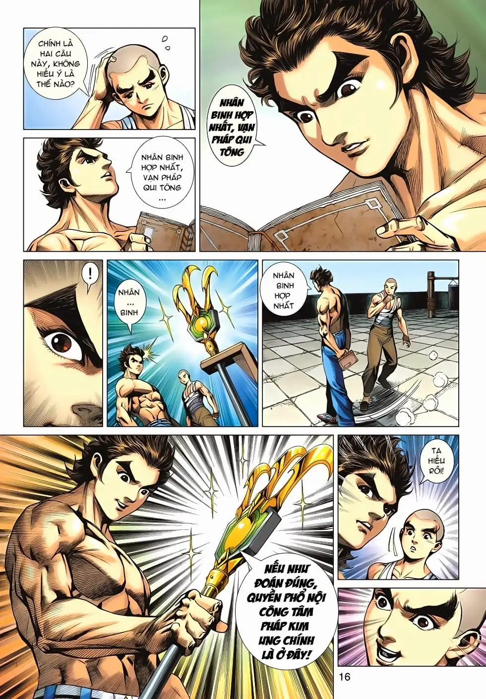 Truyện Tranh Tân Tác Long Hổ Môn trang 4