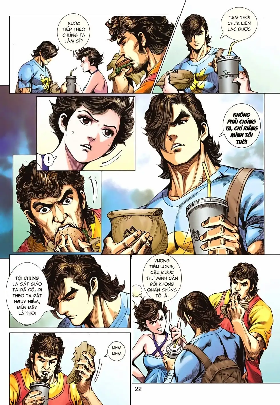 Truyện Tranh Tân Tác Long Hổ Môn trang 4