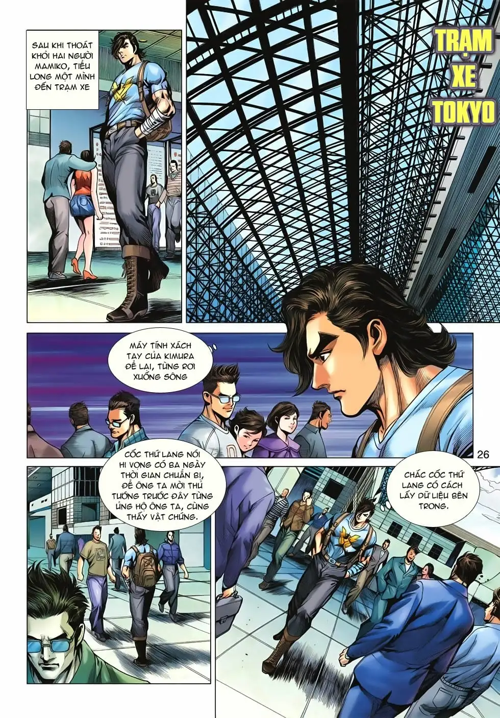 Truyện Tranh Tân Tác Long Hổ Môn trang 4