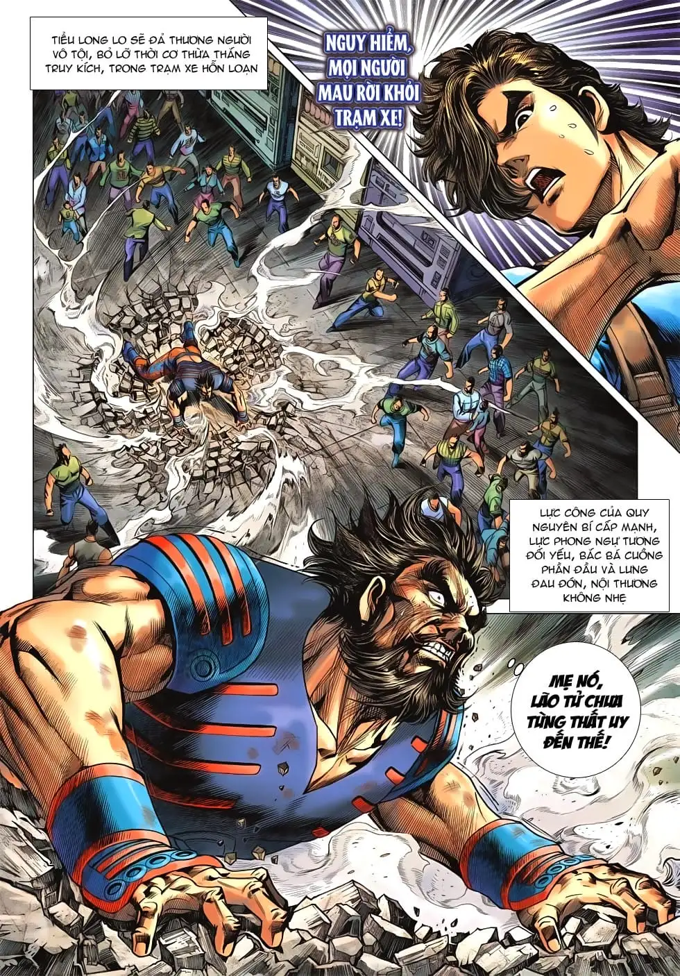 Truyện Tranh Tân Tác Long Hổ Môn trang 4