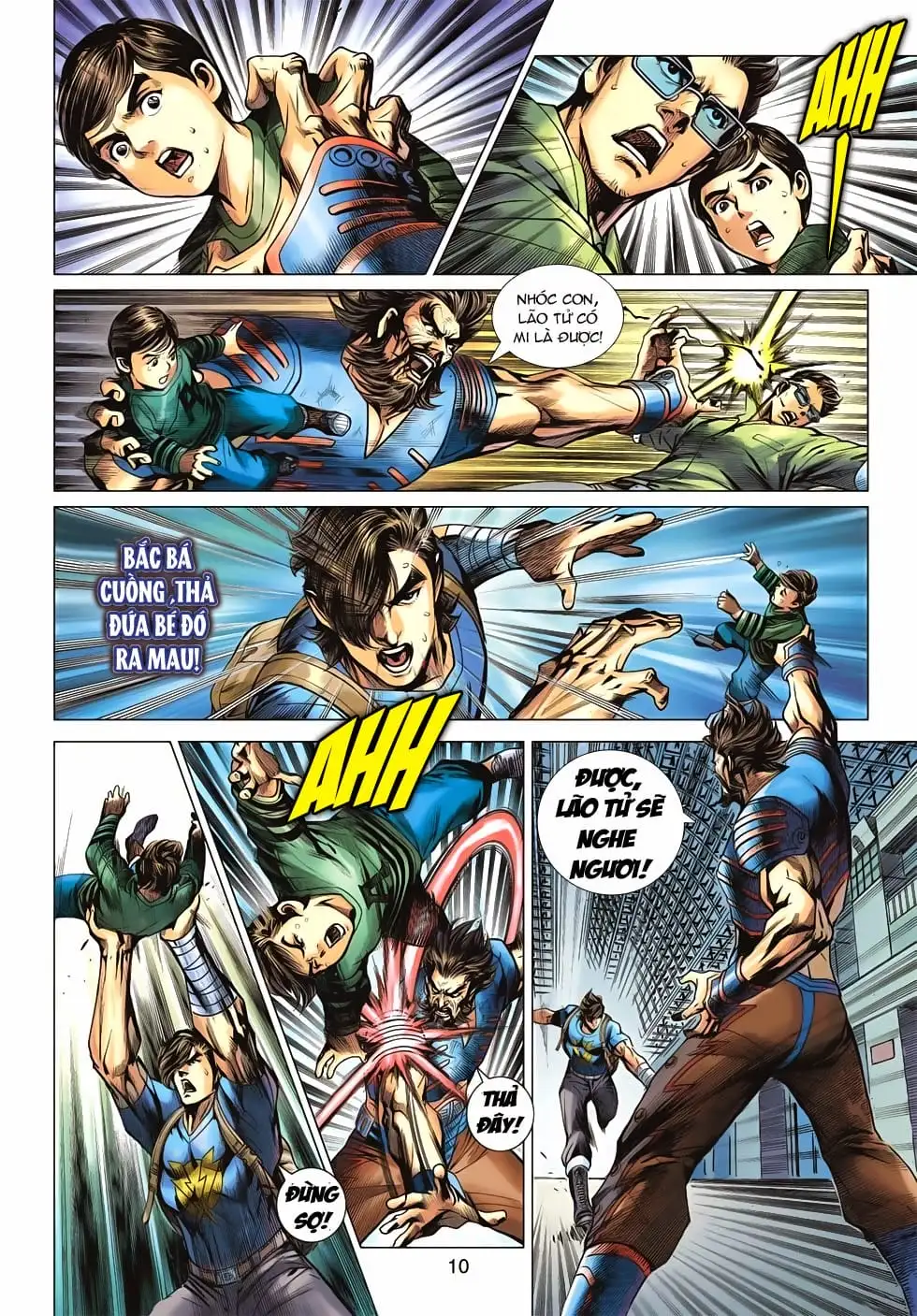 Truyện Tranh Tân Tác Long Hổ Môn trang 4