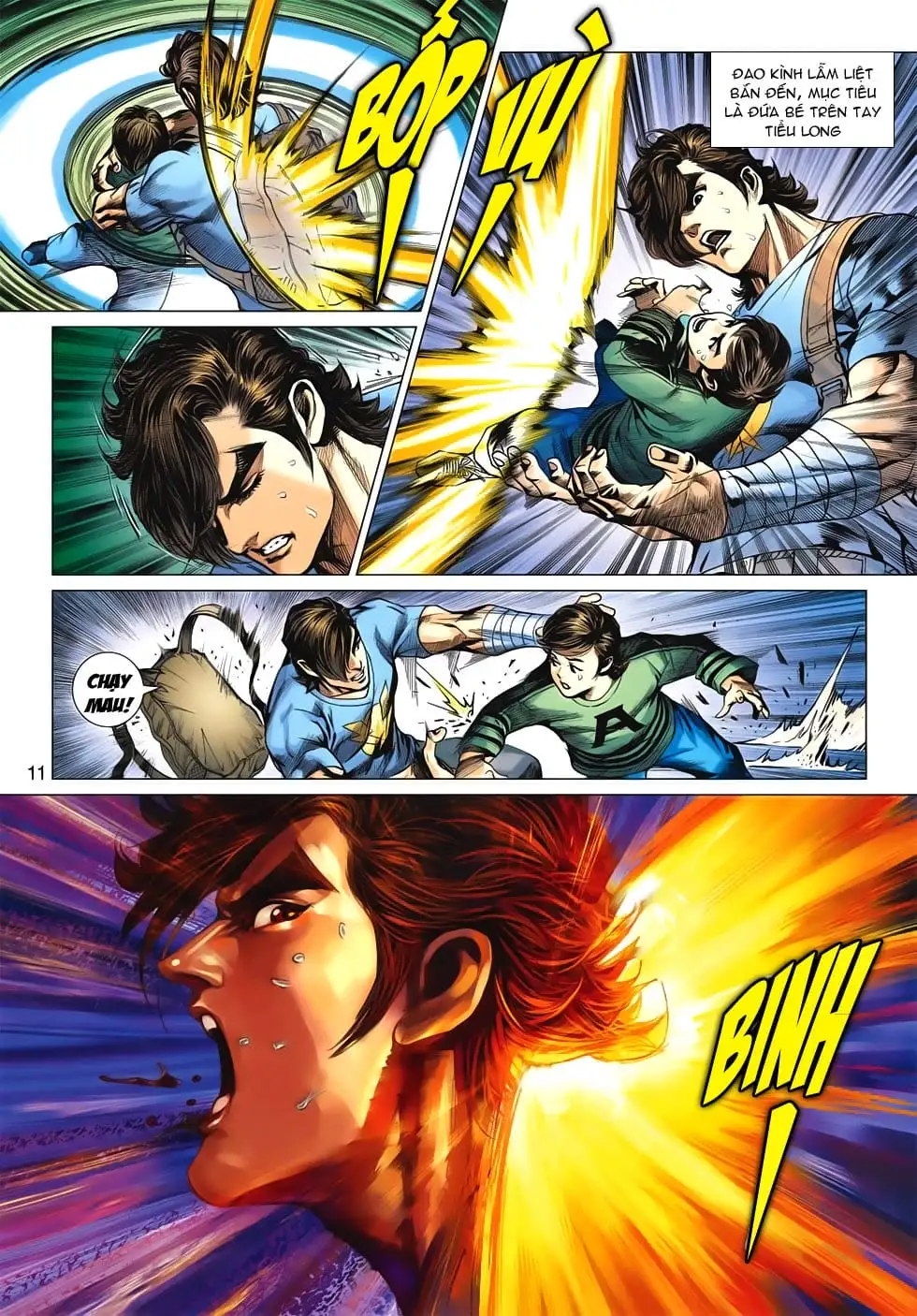 Truyện Tranh Tân Tác Long Hổ Môn trang 4