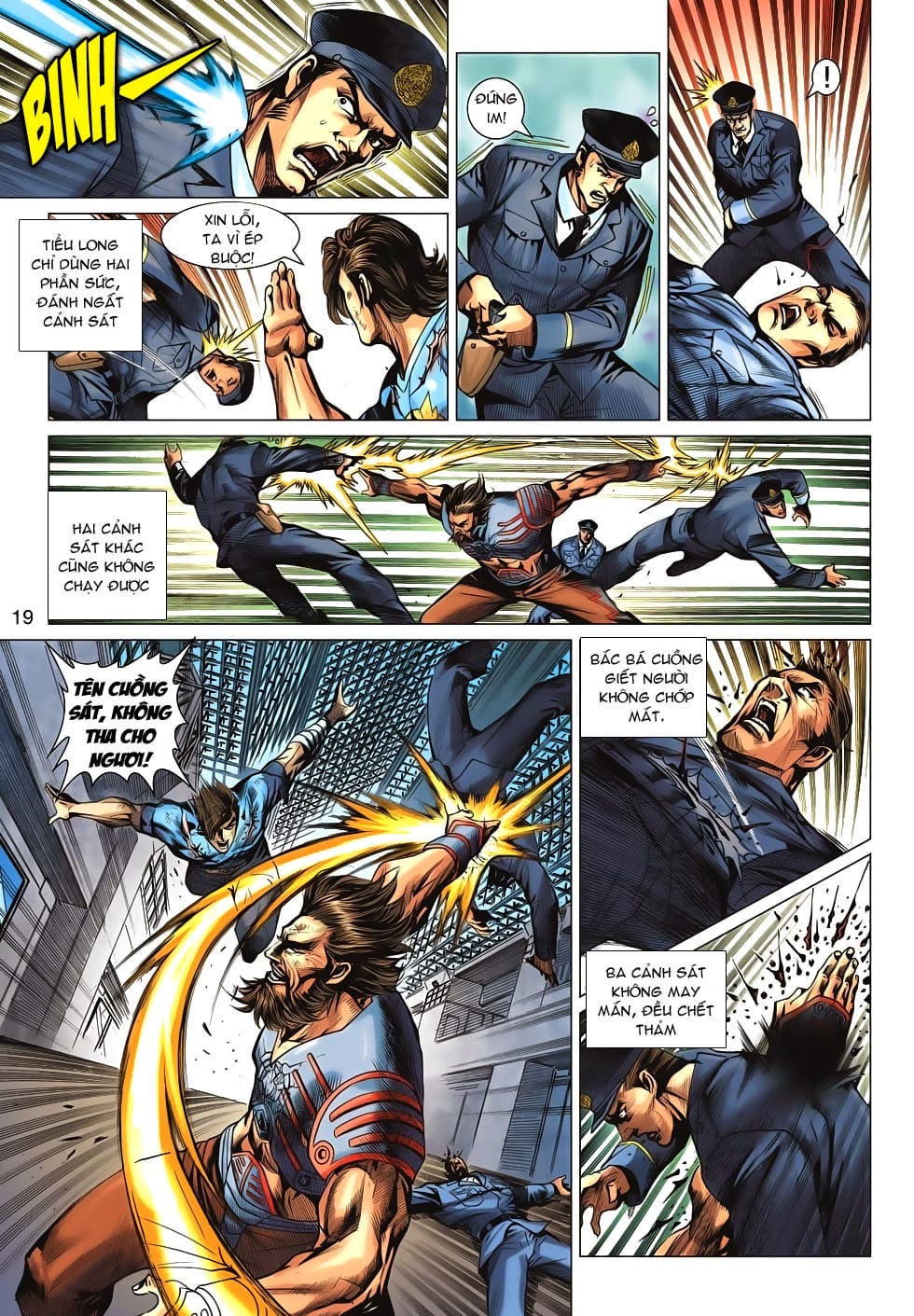 Truyện Tranh Tân Tác Long Hổ Môn trang 4